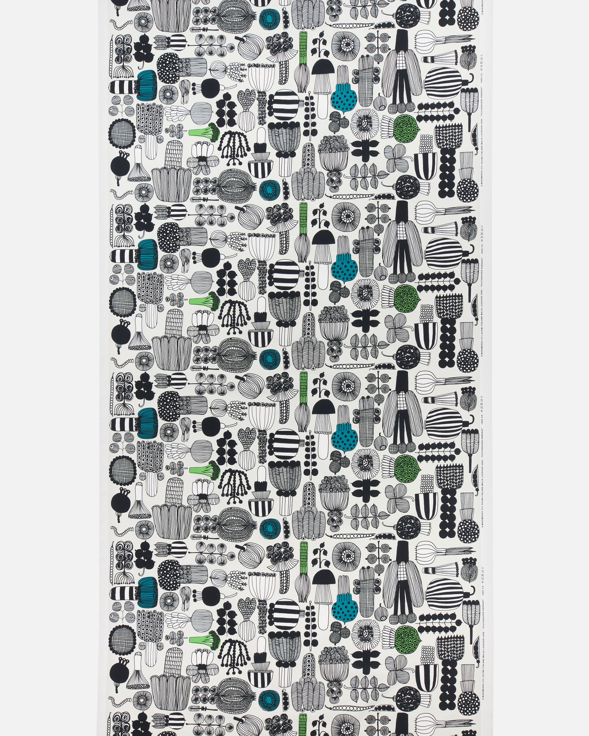 Puutarhurin parhaat cotton fabric | Marimekko