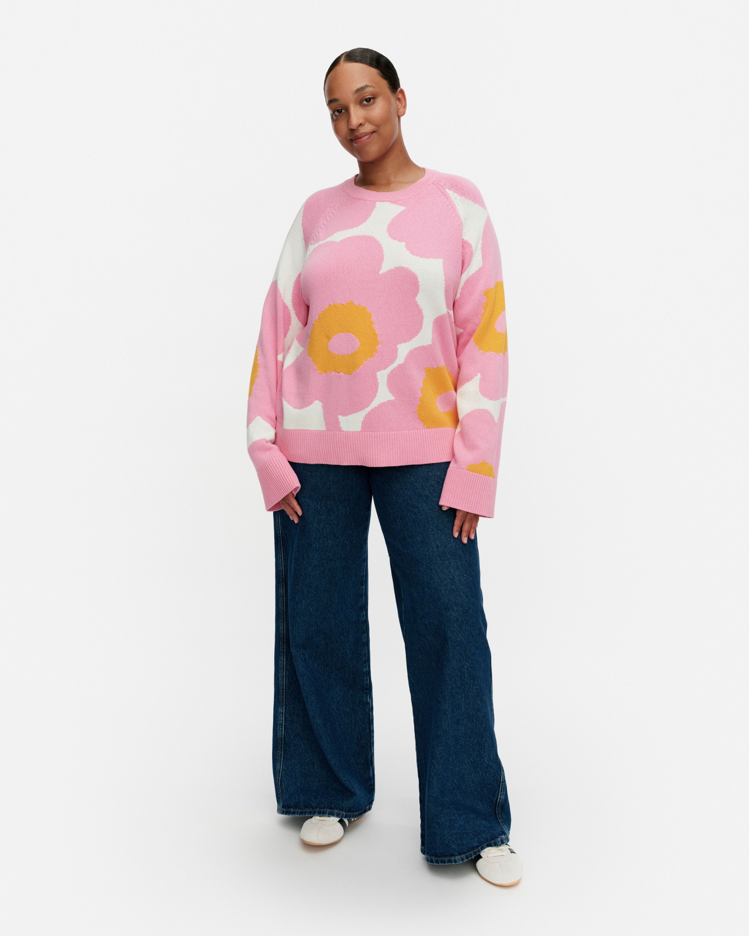 2023AW marimekko Ruode Unikko ニットベスト XS Loitsu Unikko Knitted pullover | Marimekko