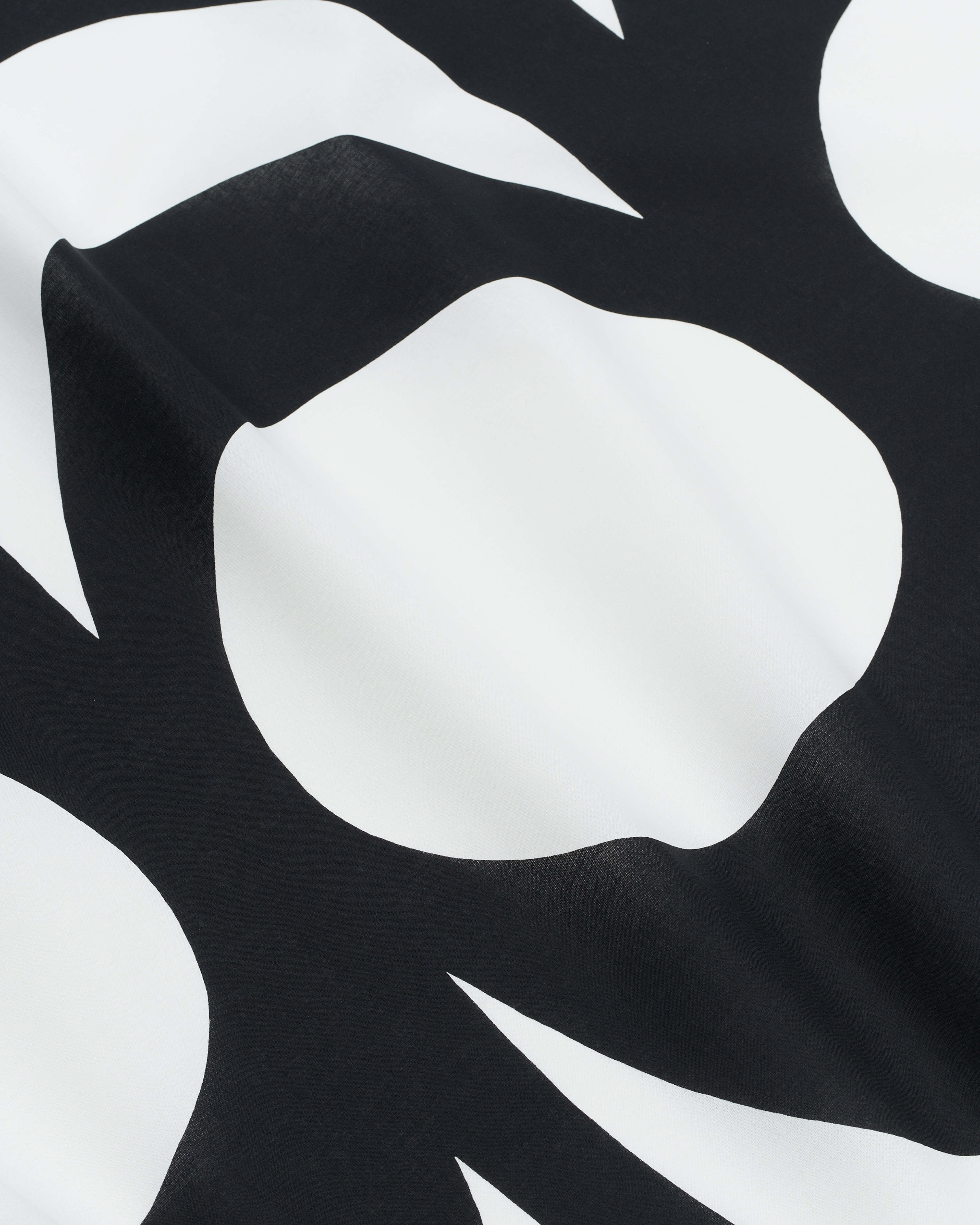 Kaivo, Cotton fabric, white,black,