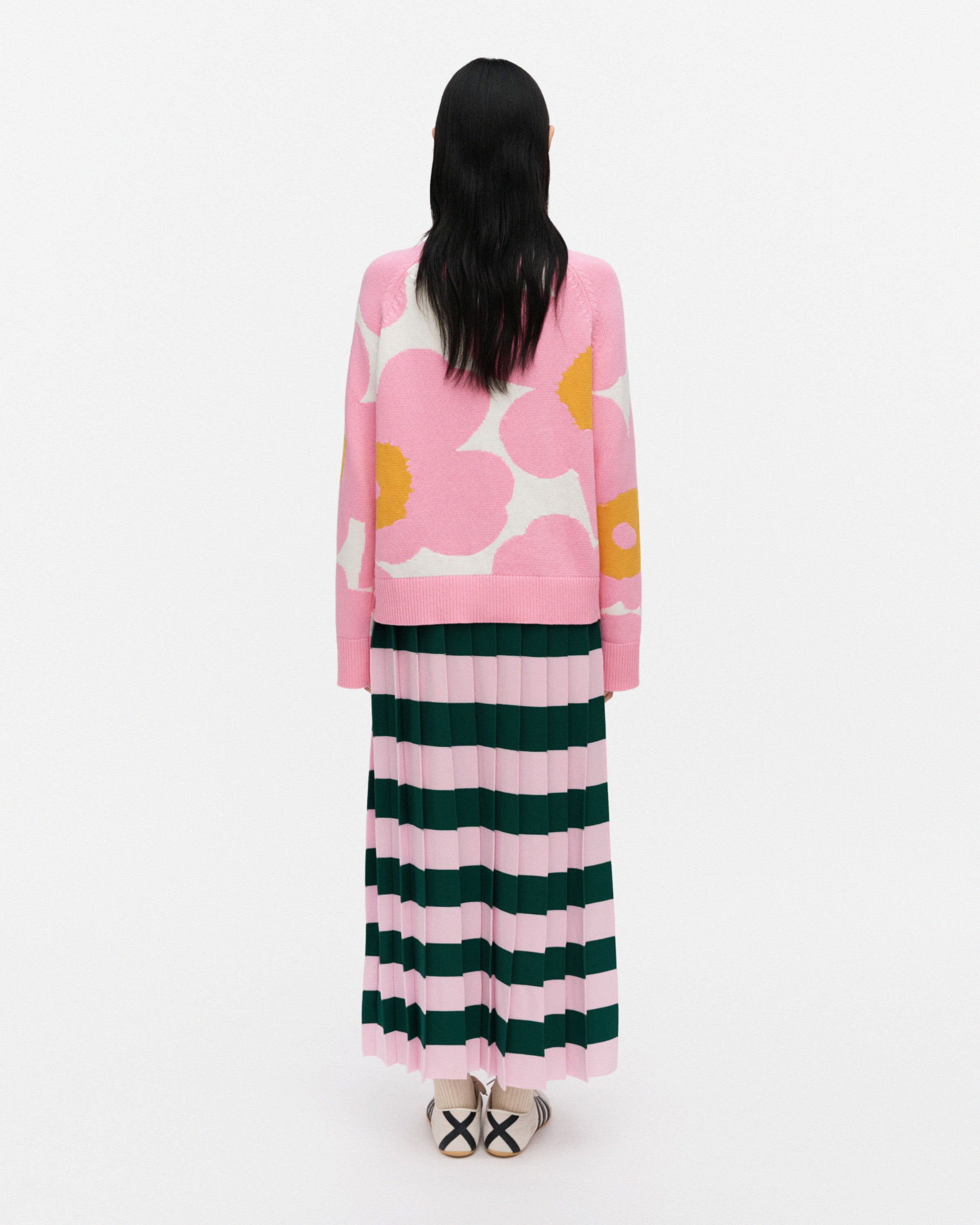 m*3様 レアmarimekko  kivi スイートピンク Riemua Knitted skirt | Marimekko