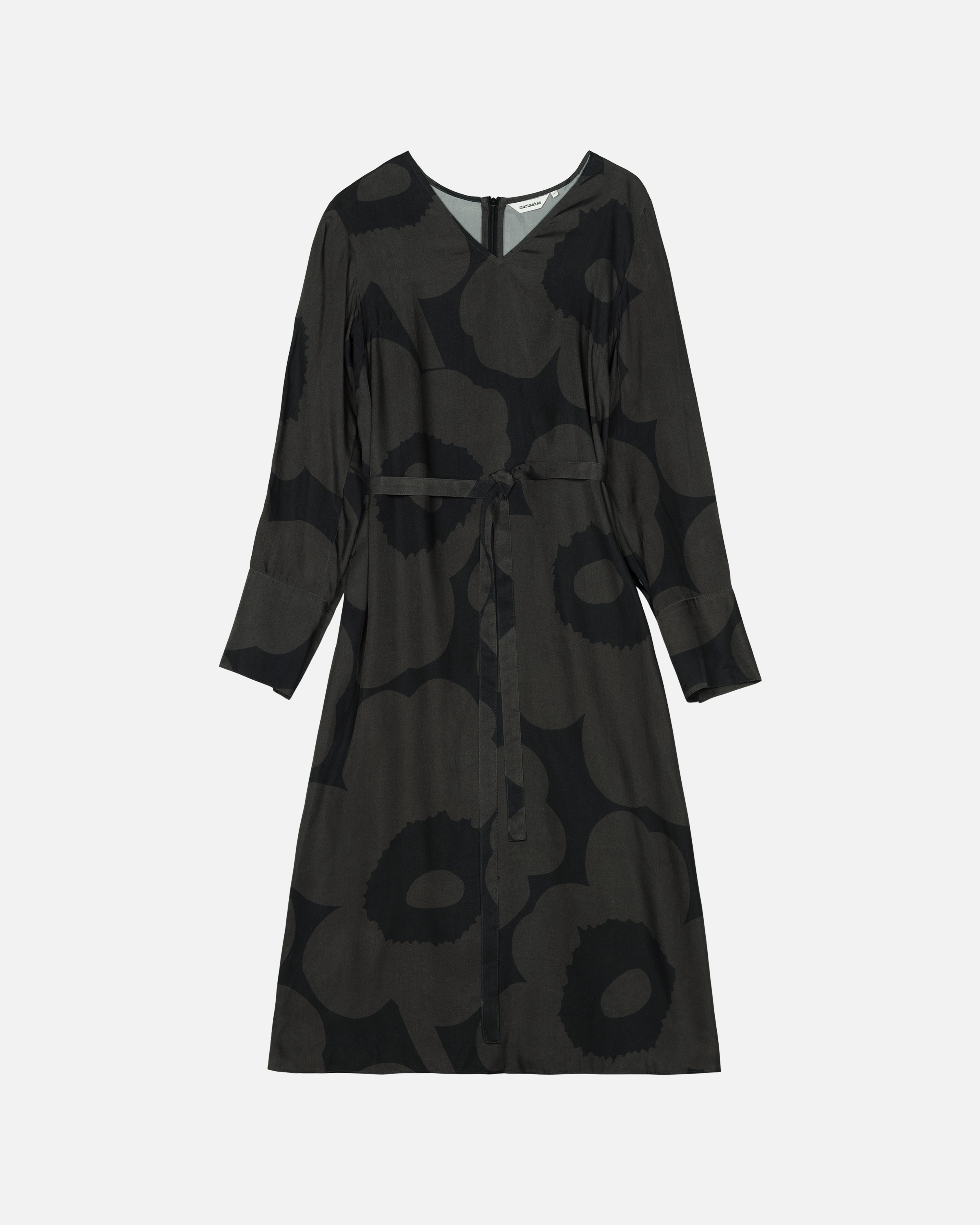 Nauru Unikko, Dress, dark grey, black,