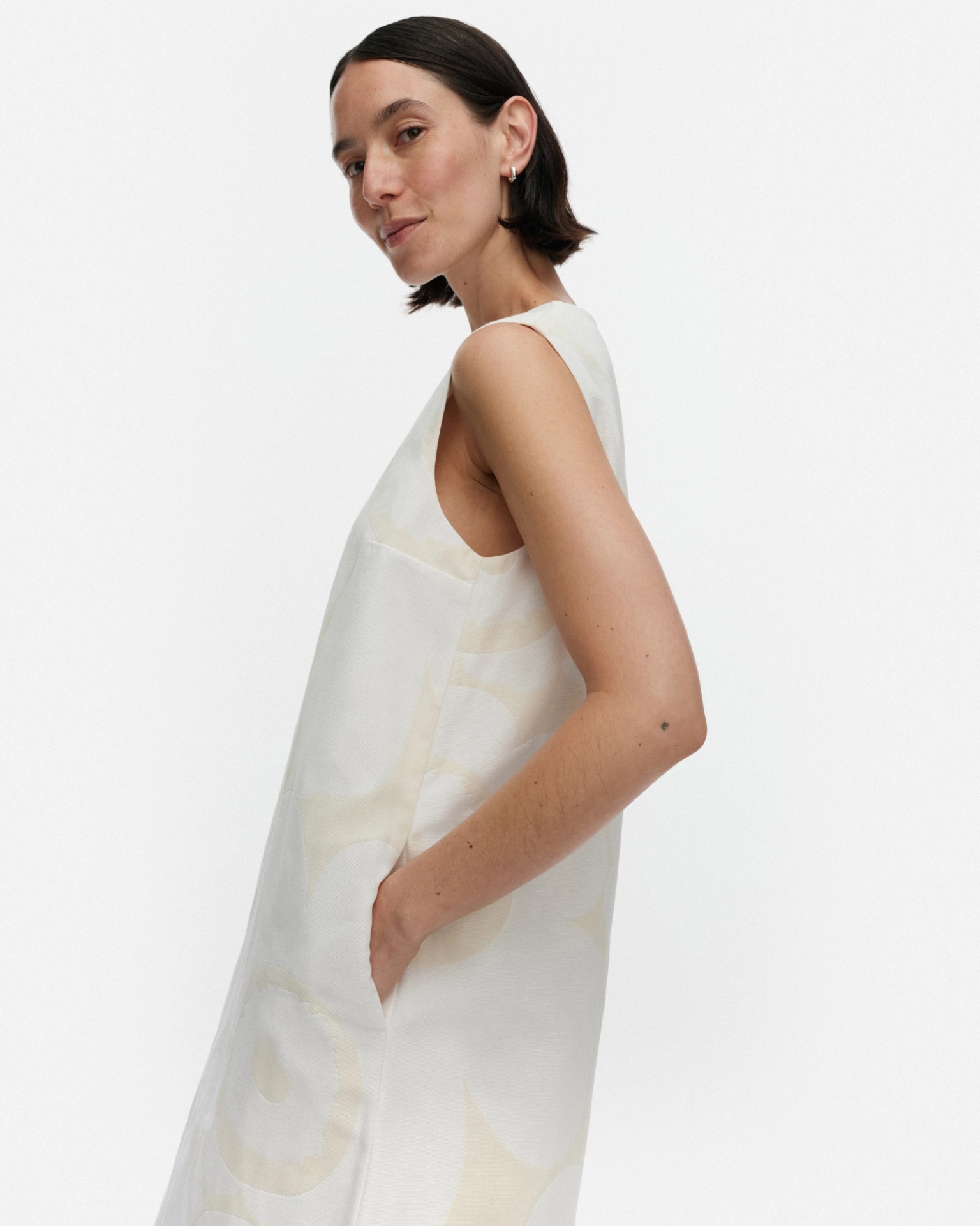 Hahmo Unikko, Marimini dress, white, off white,