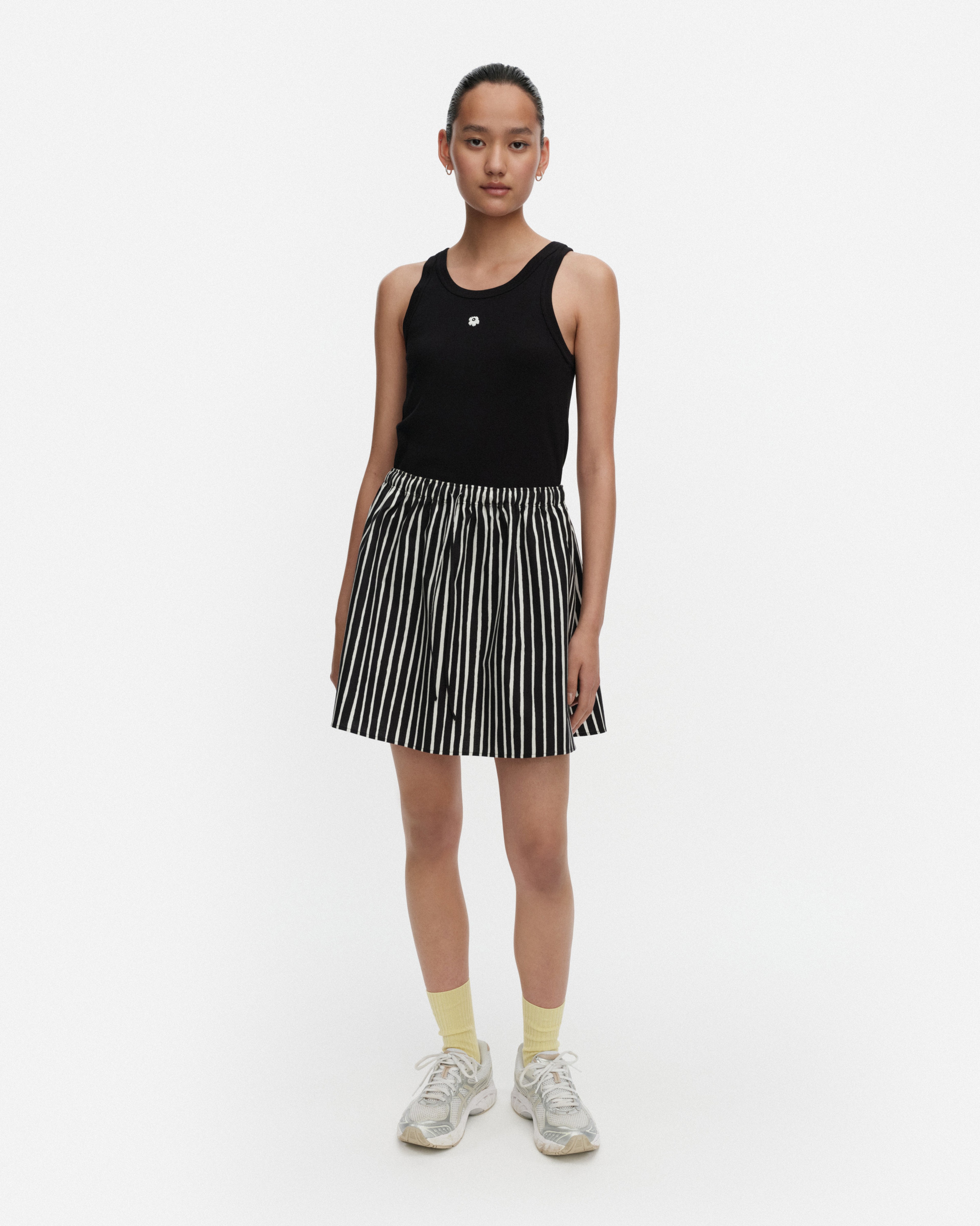 Pelata Piccolo, Kioski skirt, black, off white,