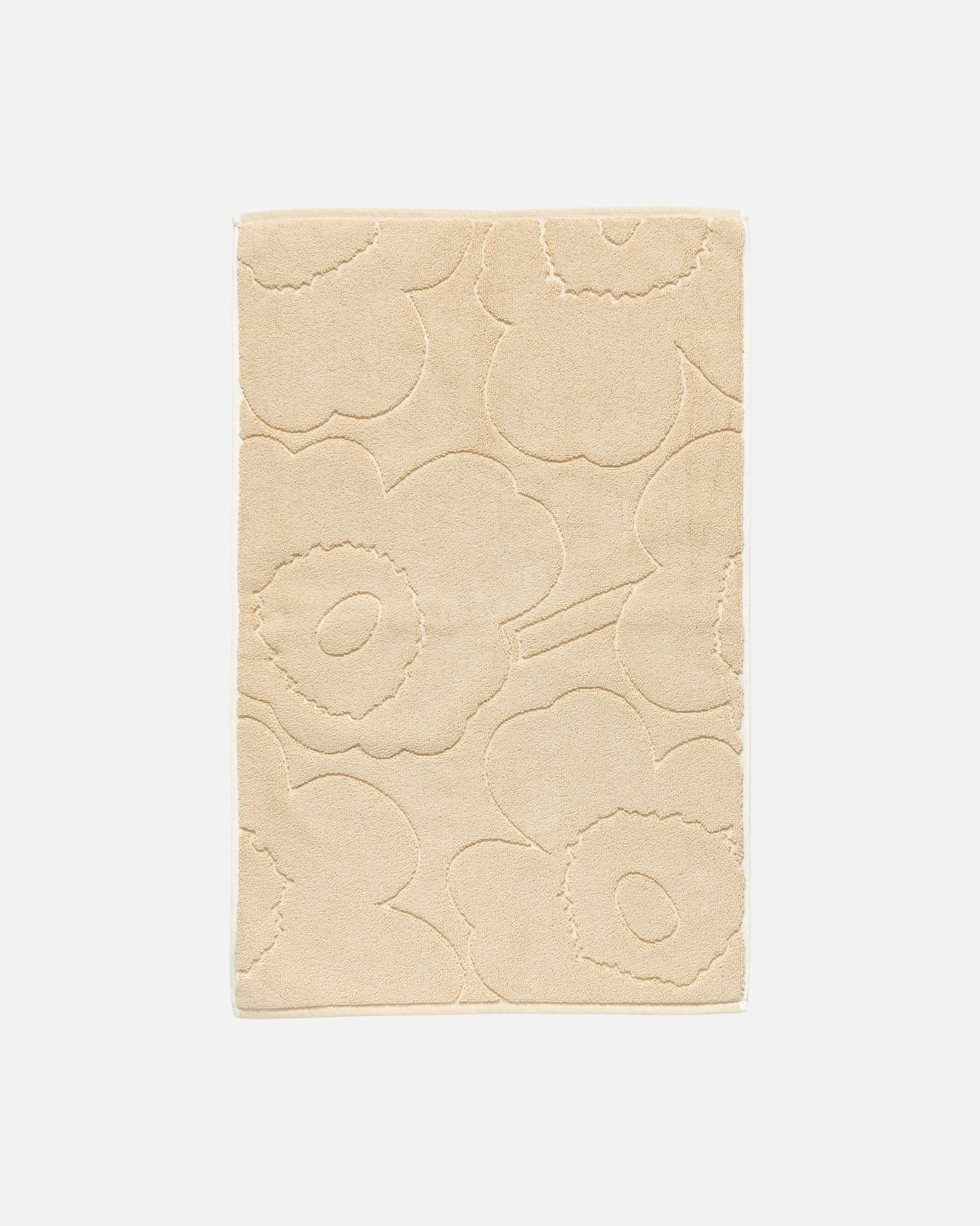 Piirto Unikko, Bath mat 50x80 cm, straw,off white,