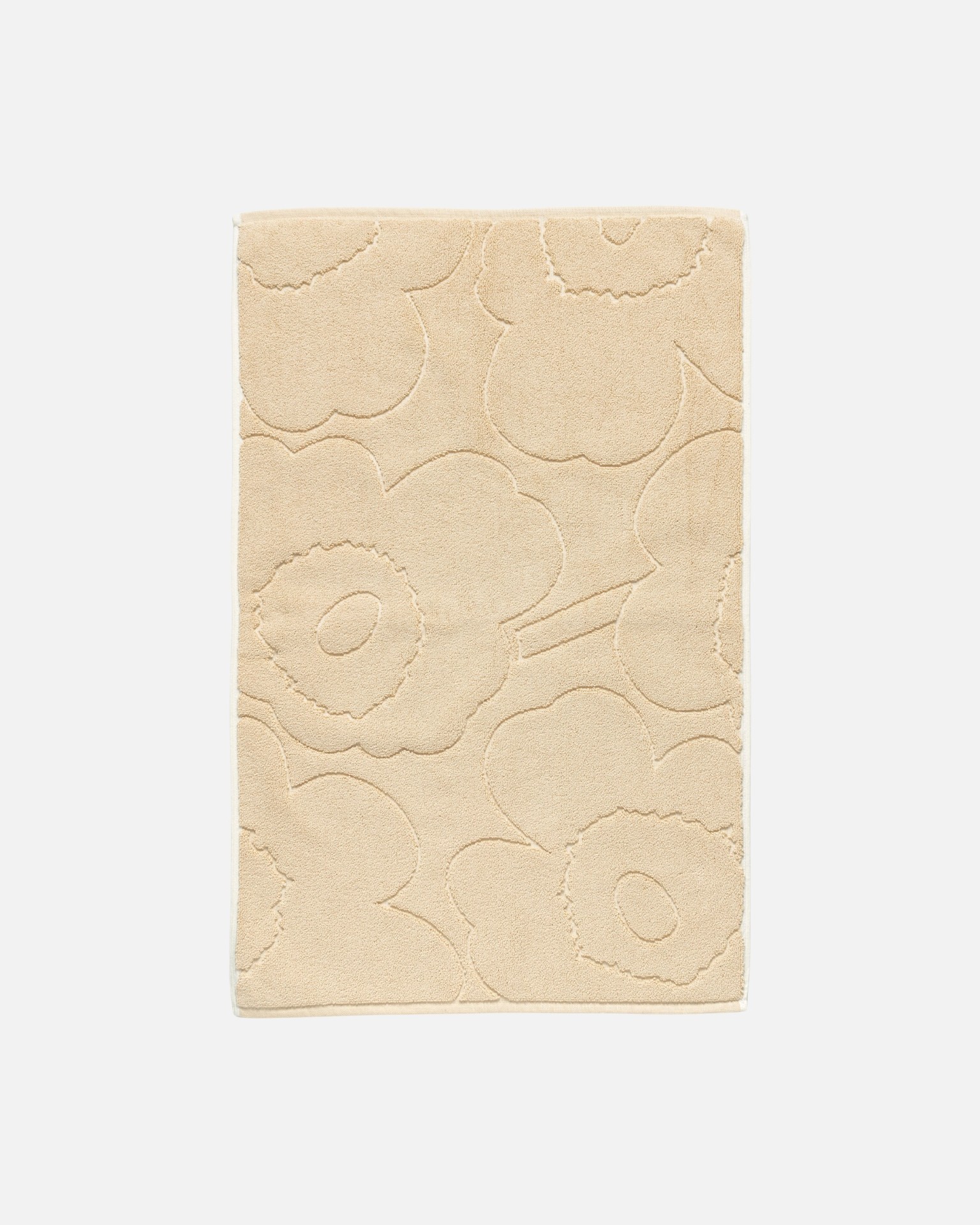 Piirto Unikko, Bath mat, straw,off white,