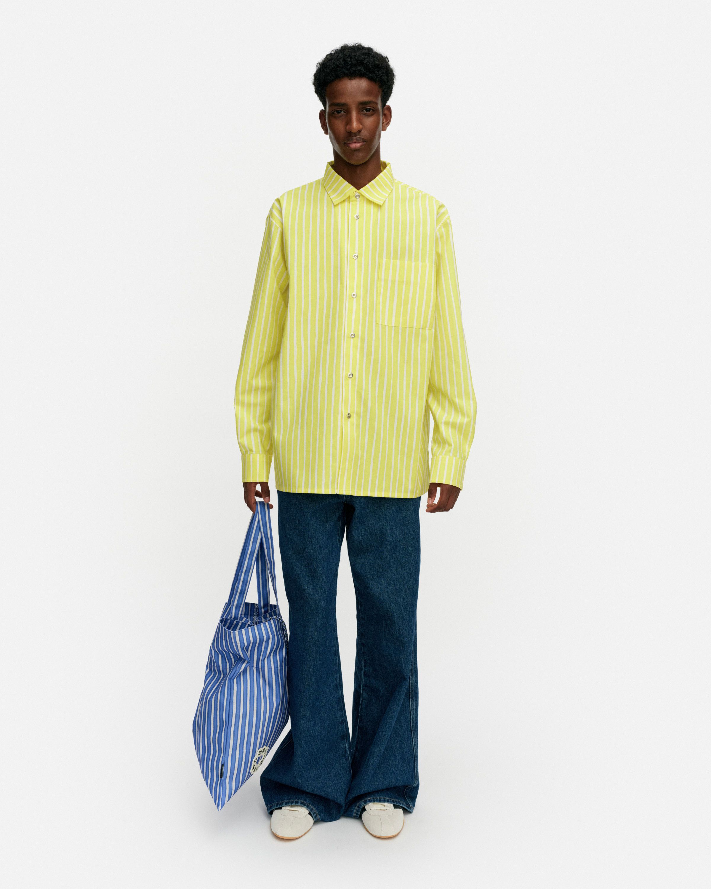 Jokapoika Kioski cotton shirt | Marimekko