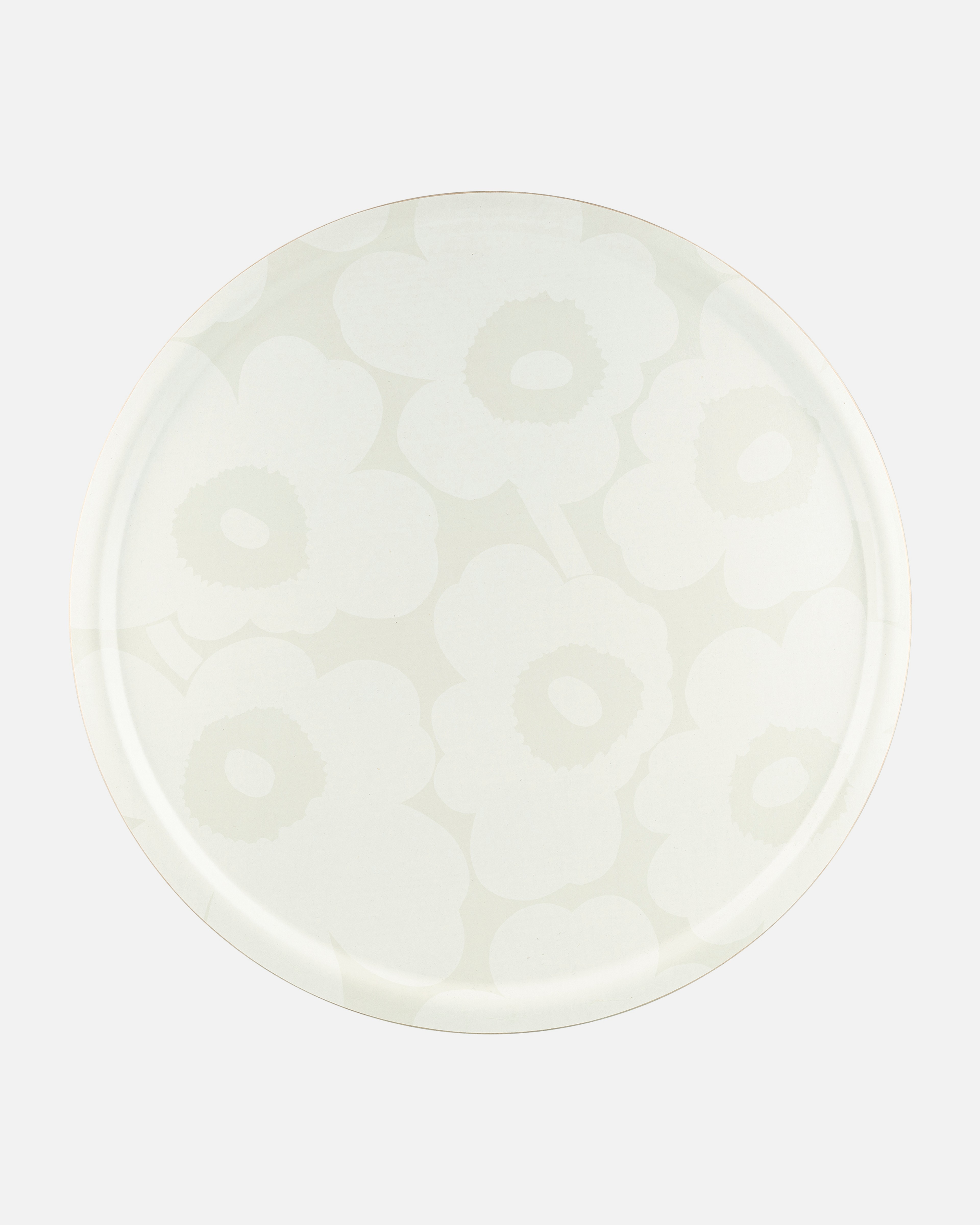 Unikko, Plywood tray 65cm, white,white,