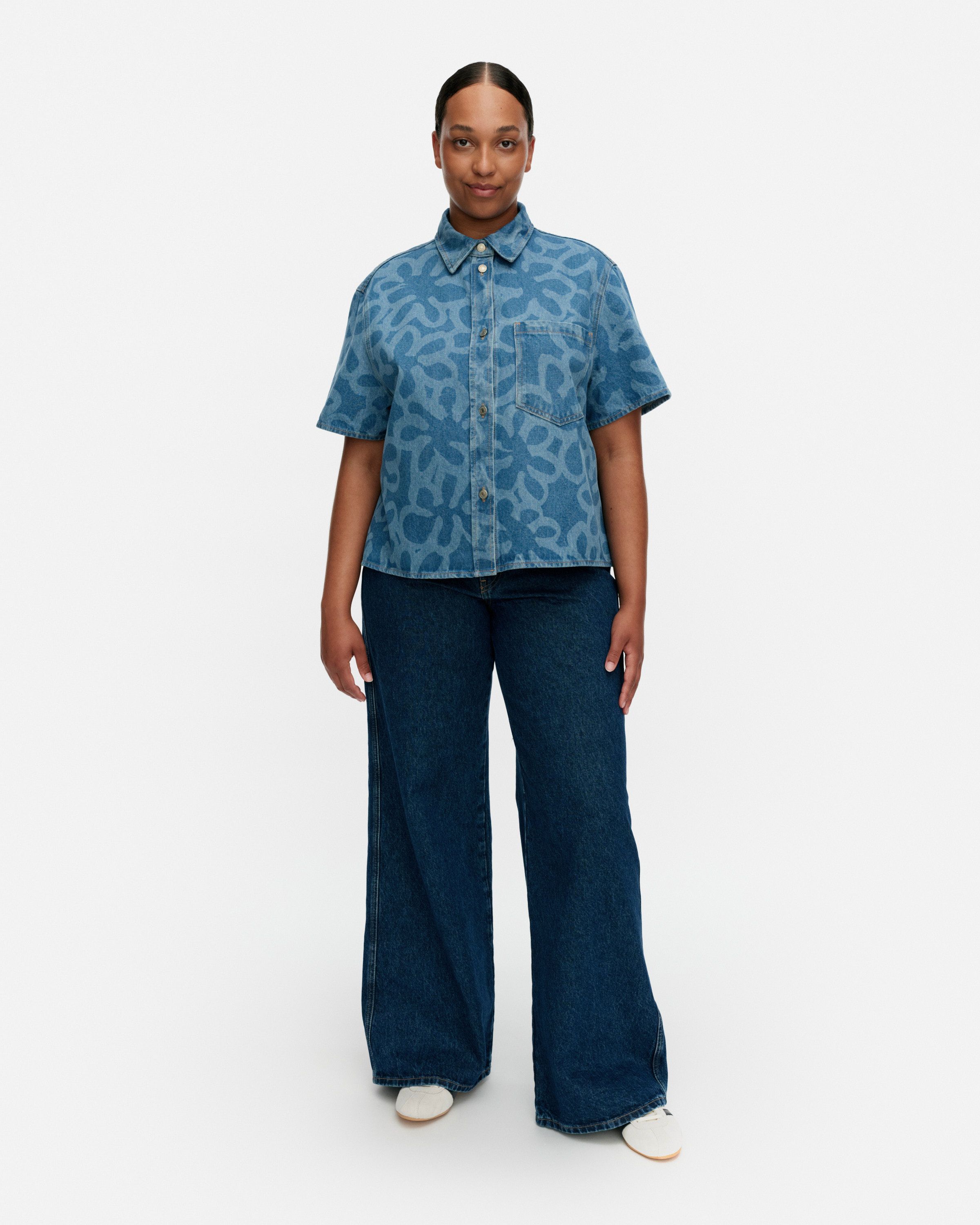 Maridenim Kuvata Kukka Shirt | Marimekko
