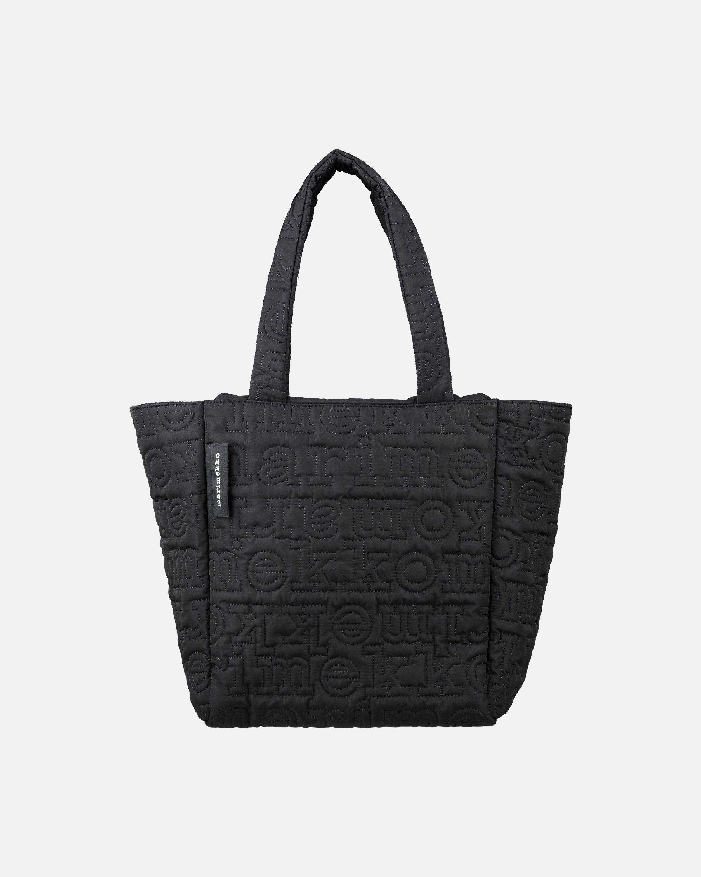 Joy Tote M Logo Bag black | Marimekko