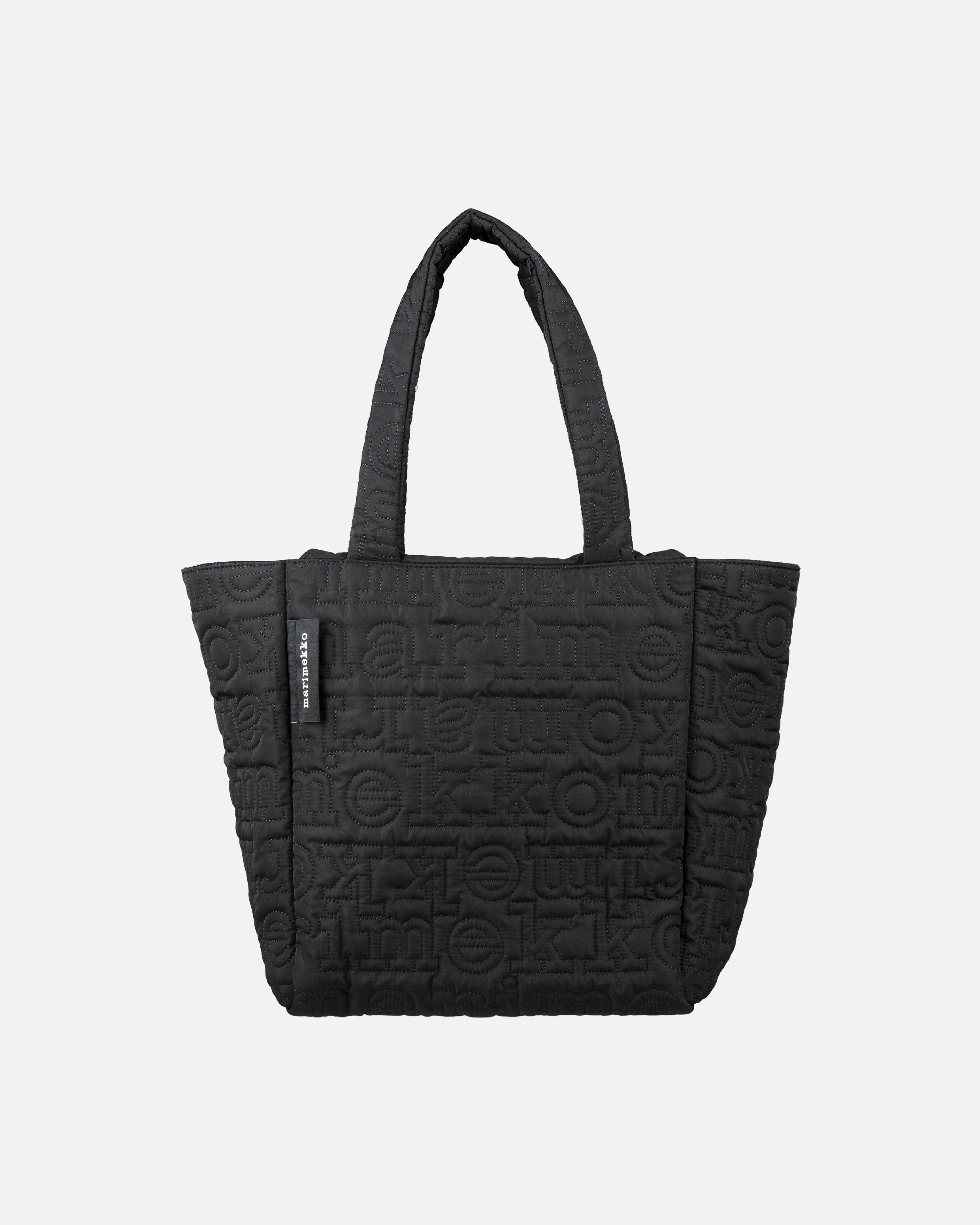 Joy Tote M Logo, Bag, black,