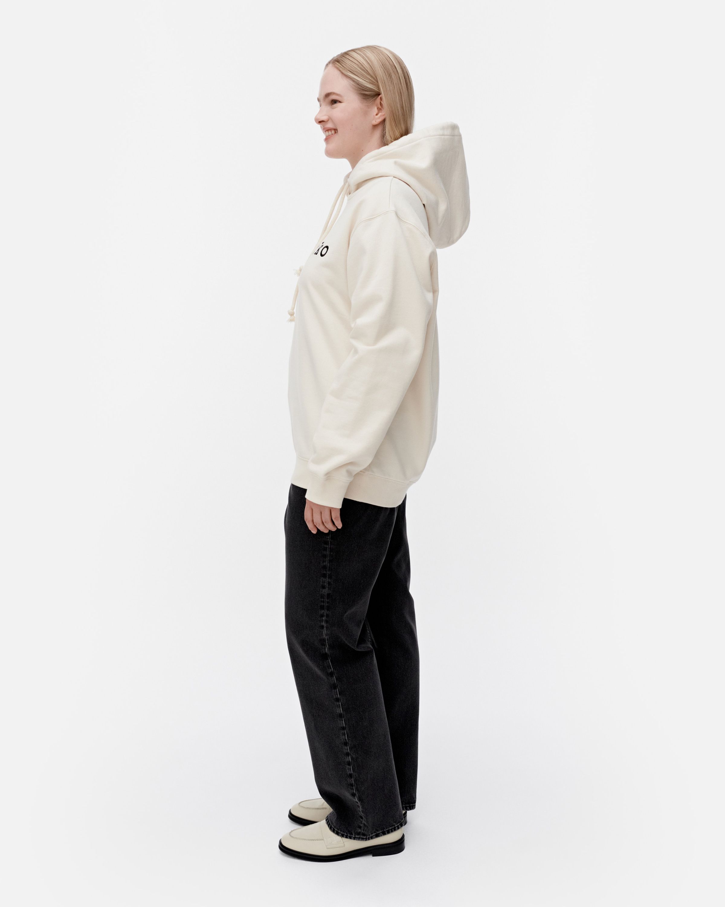 Termi Logo Placement Hoodie | Marimekko