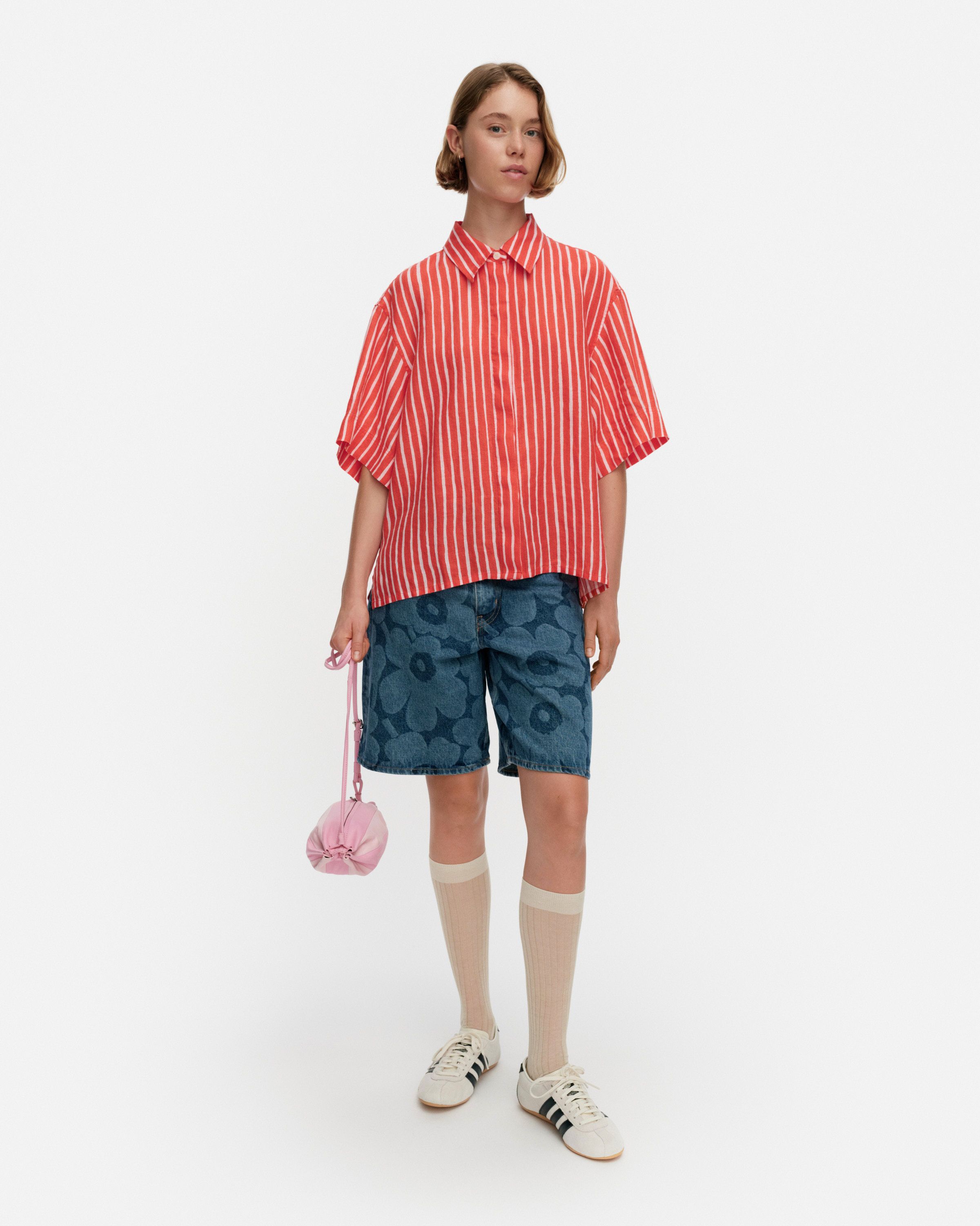 Palindromi Piccolo Linen shirt | Marimekko