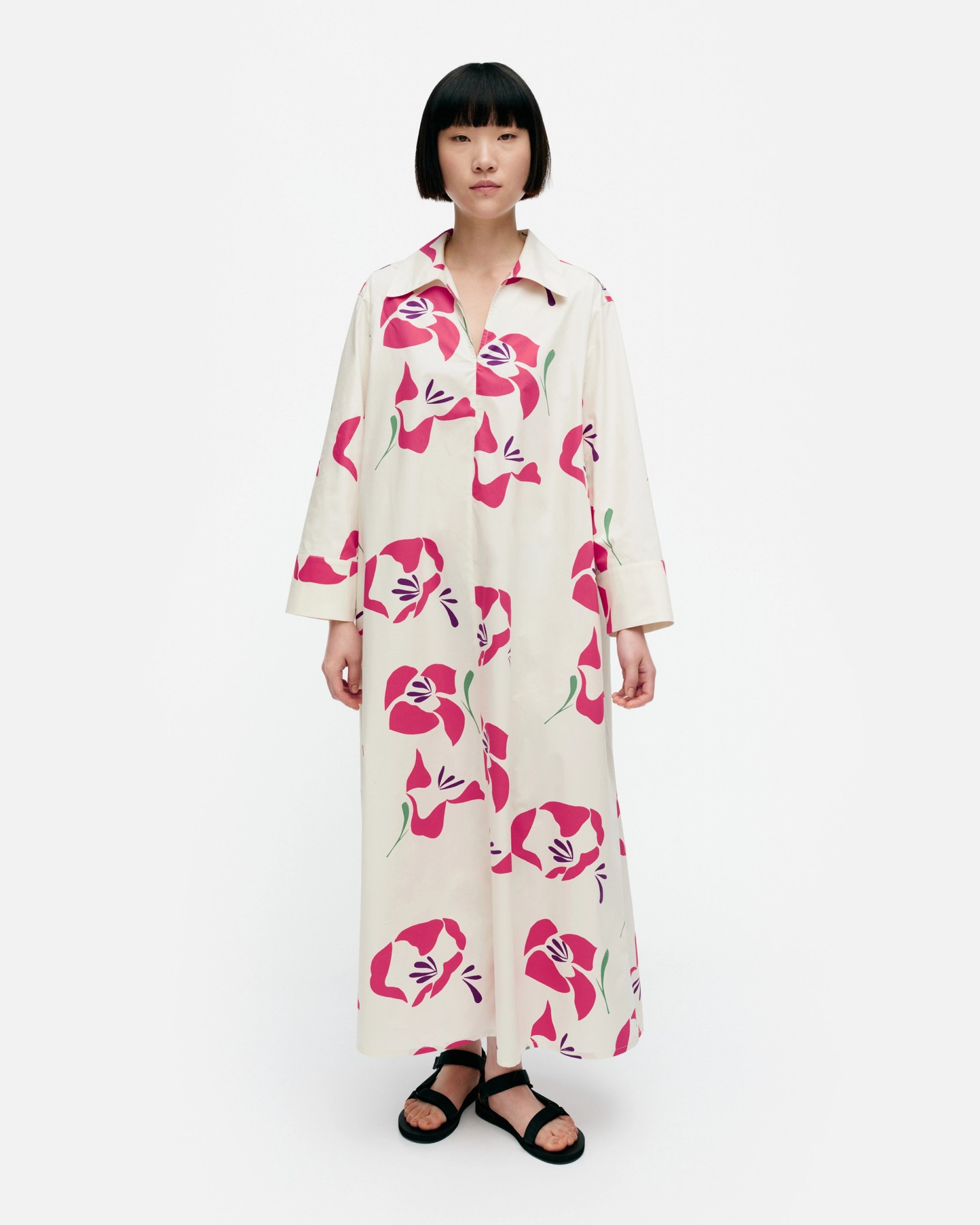 Perenna Helakka Cotton poplin dress