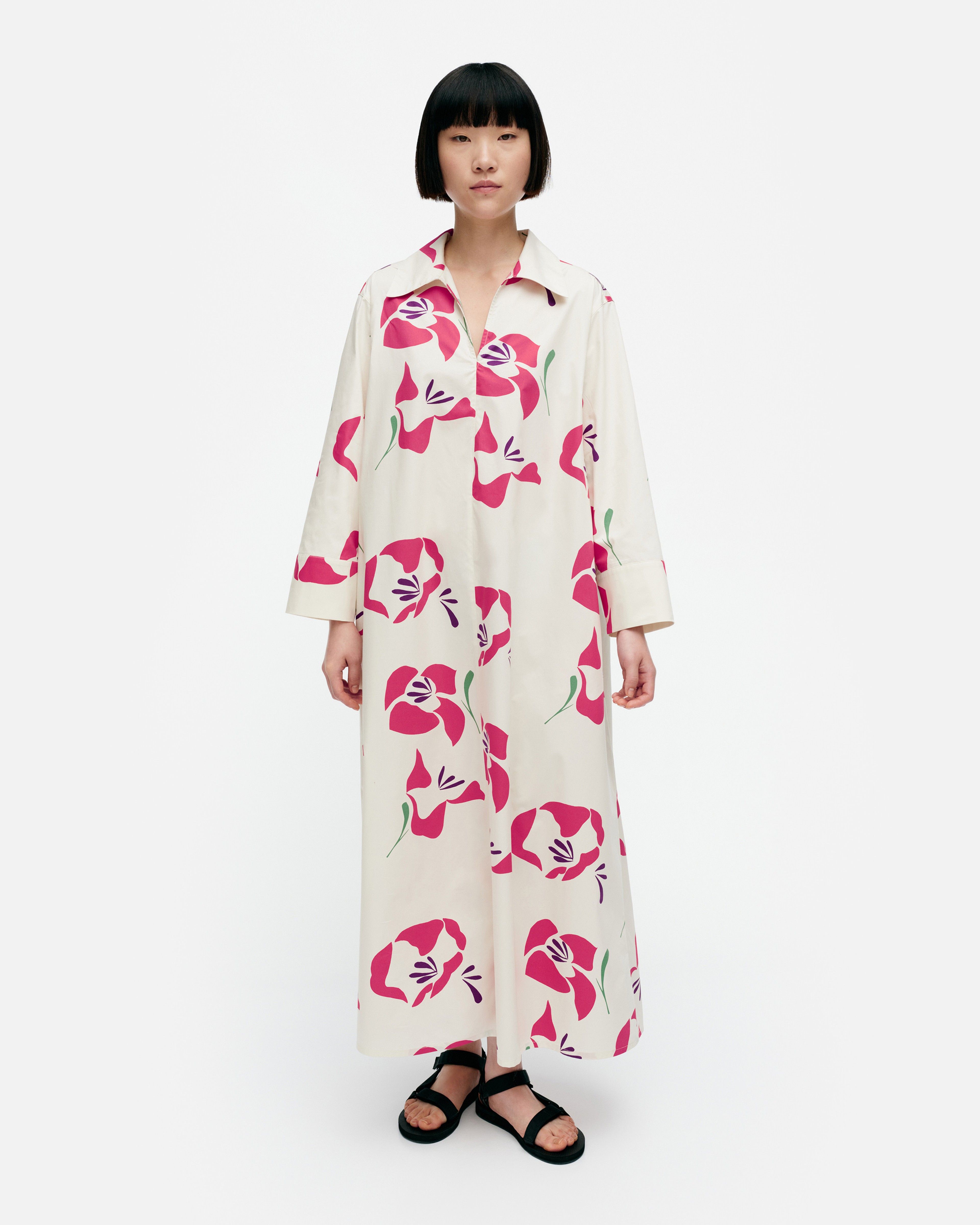 Perenna Helakka Cotton poplin dress