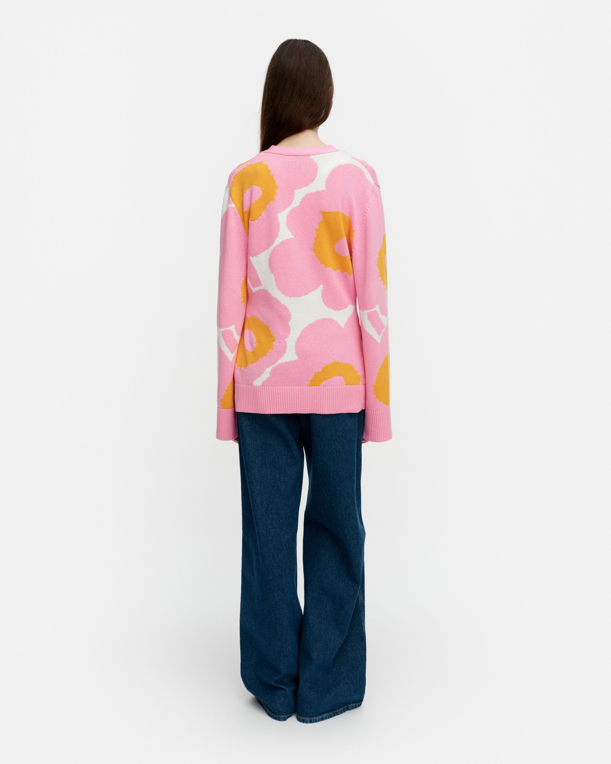 Puhaltaa Unikko Knitted cardigan | Marimekko