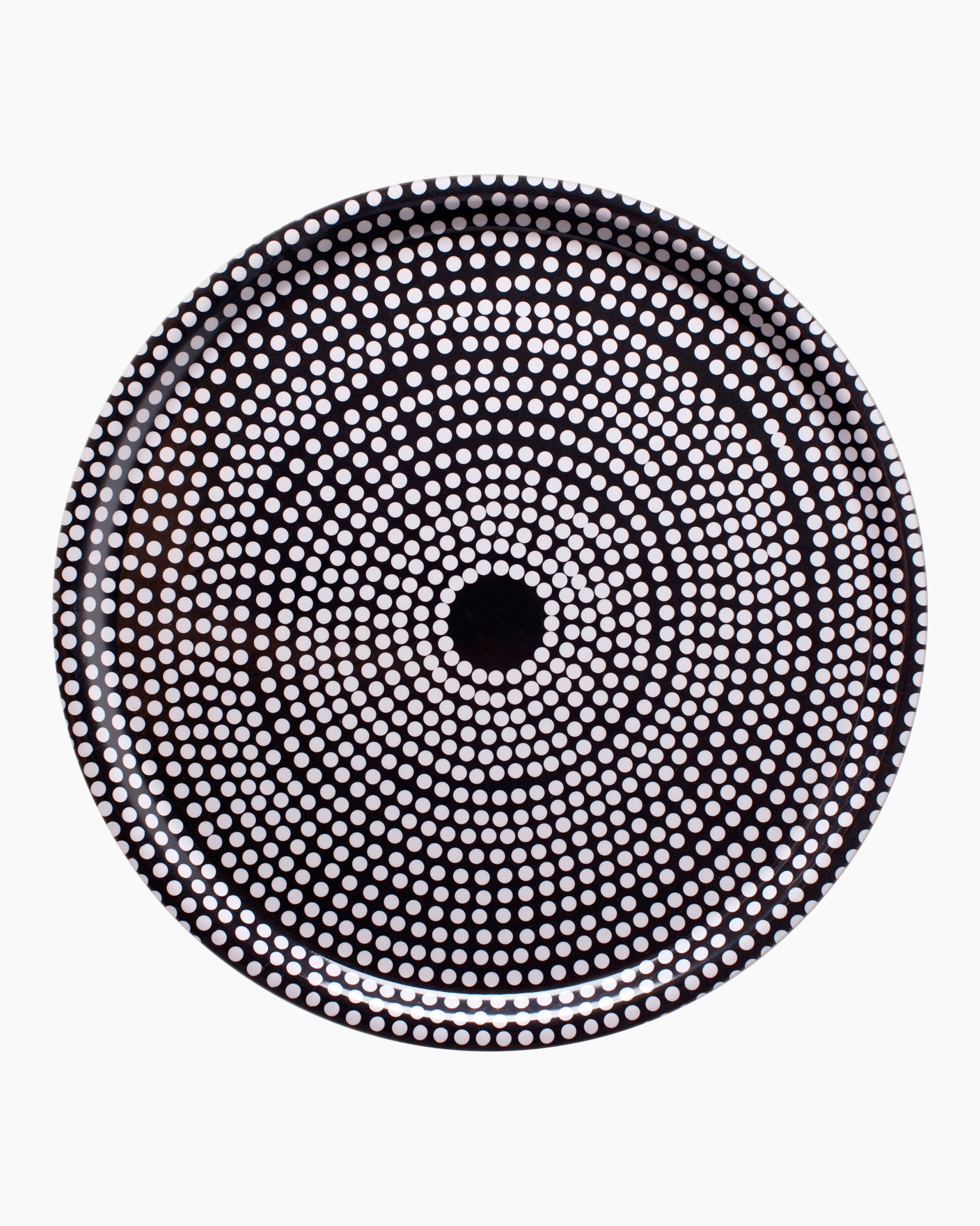 Round Fokus, Tray 46 cm, black,white,
