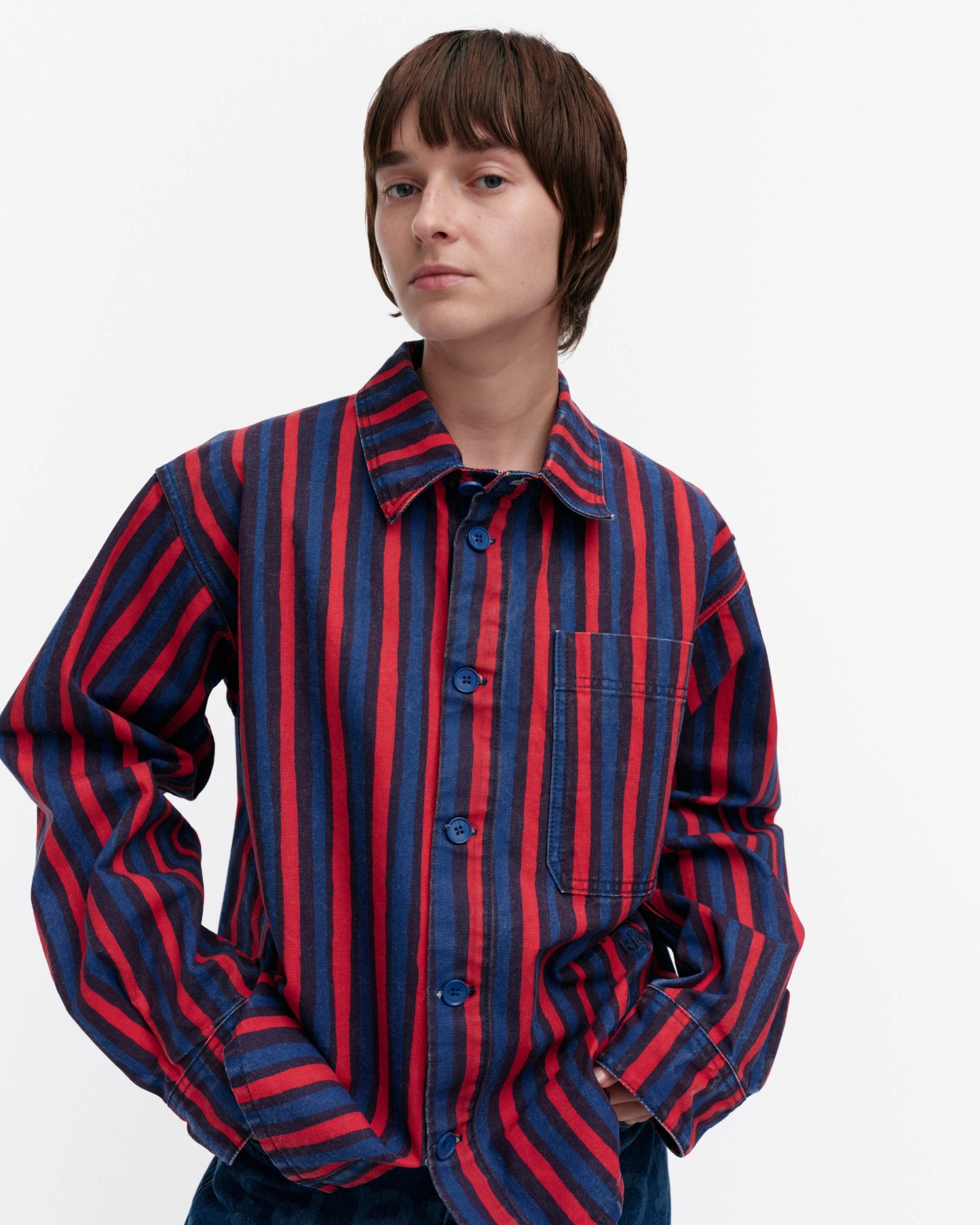 Suure Piccolo Kioski cotton twill coat