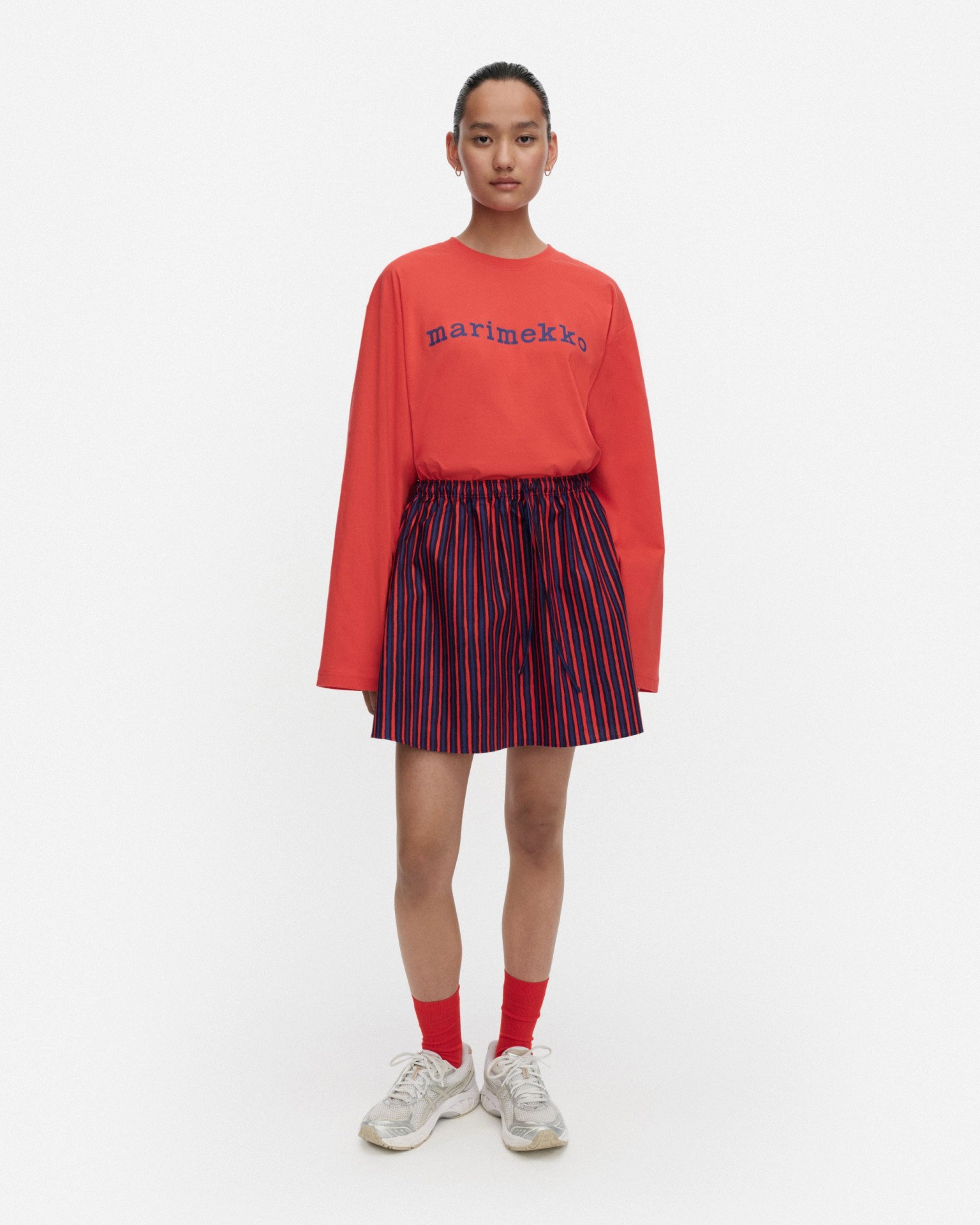 Pelata Piccolo, Kioski skirt, blue, red,