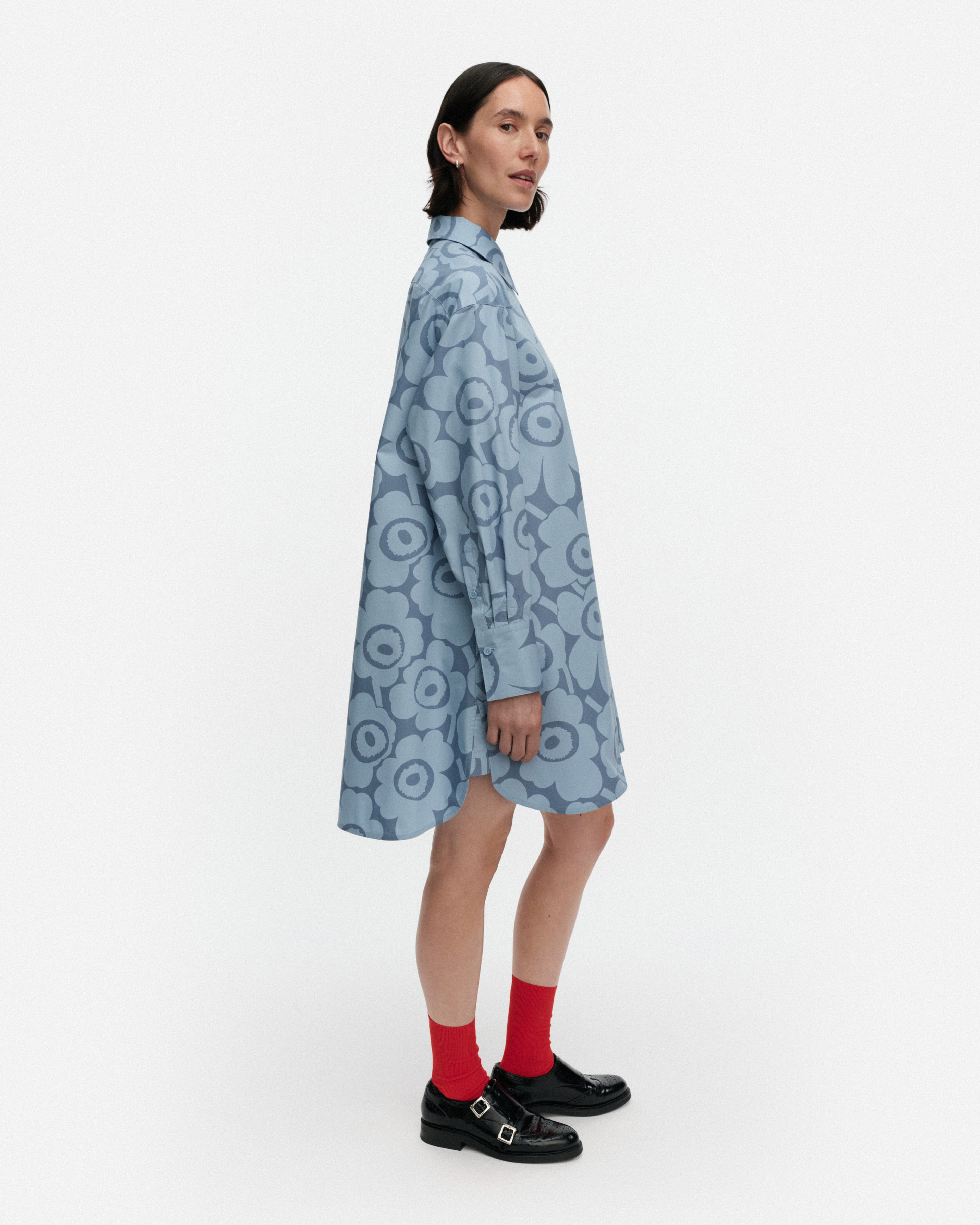 Kuvitelma Unikko Cotton shirt dress