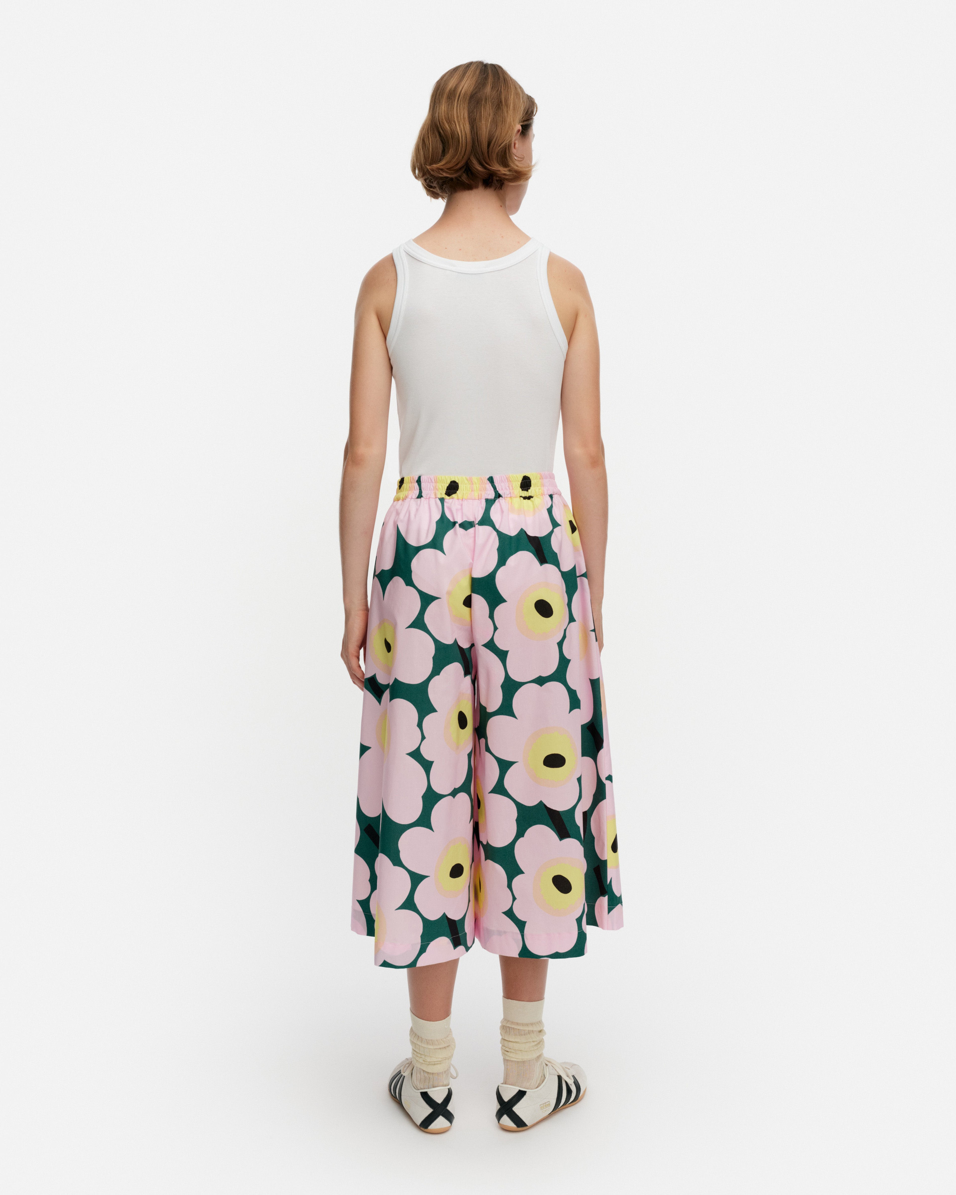 Ae Kearte Unikko, Trousers, green, pink, yellow,