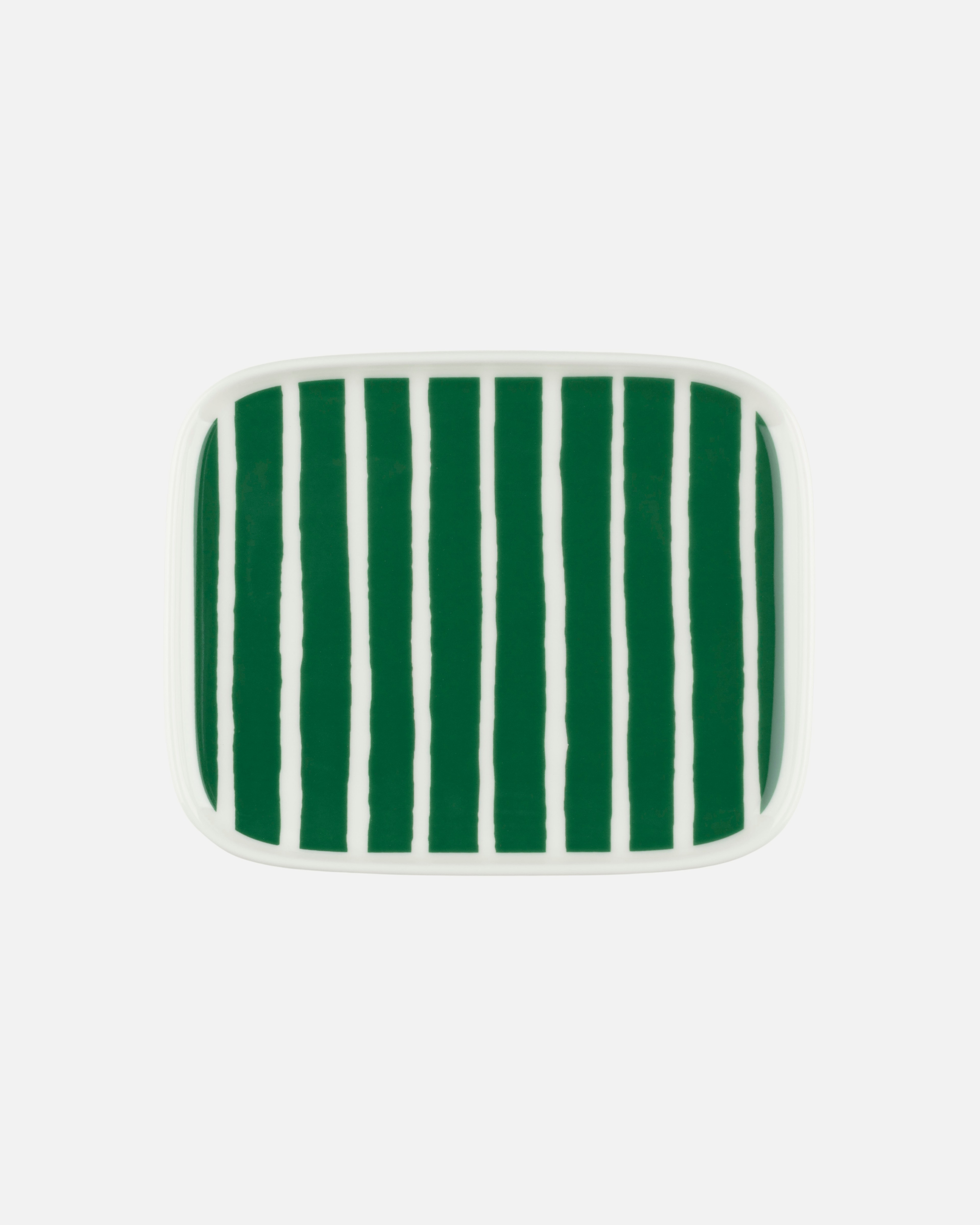 Oiva / Piccolo, Small plate, white, green,