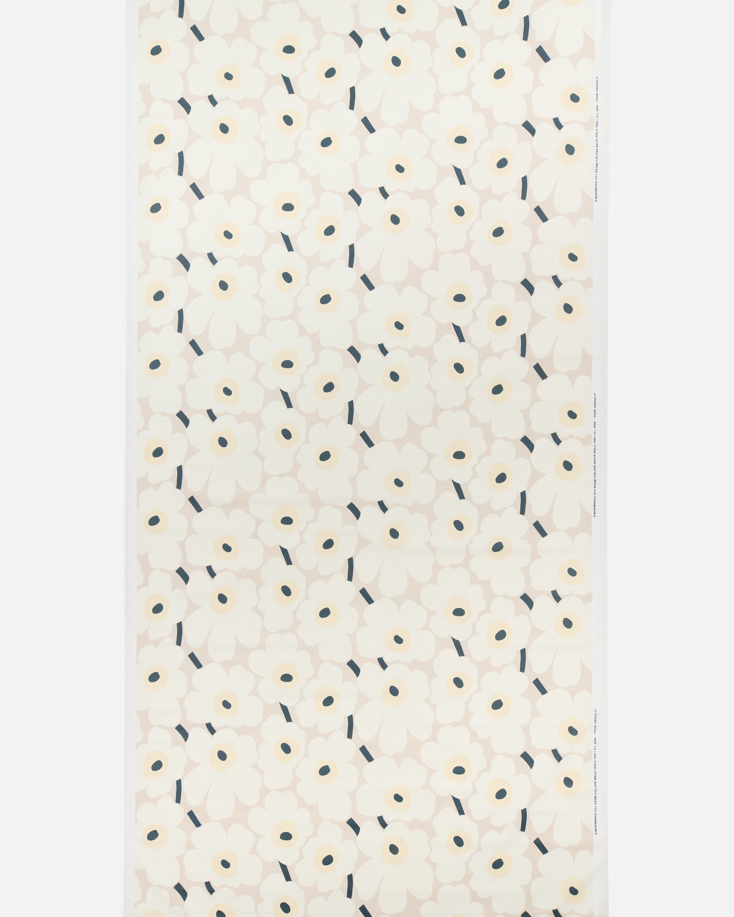 Pieni Unikko acrylic coated fabric | Marimekko