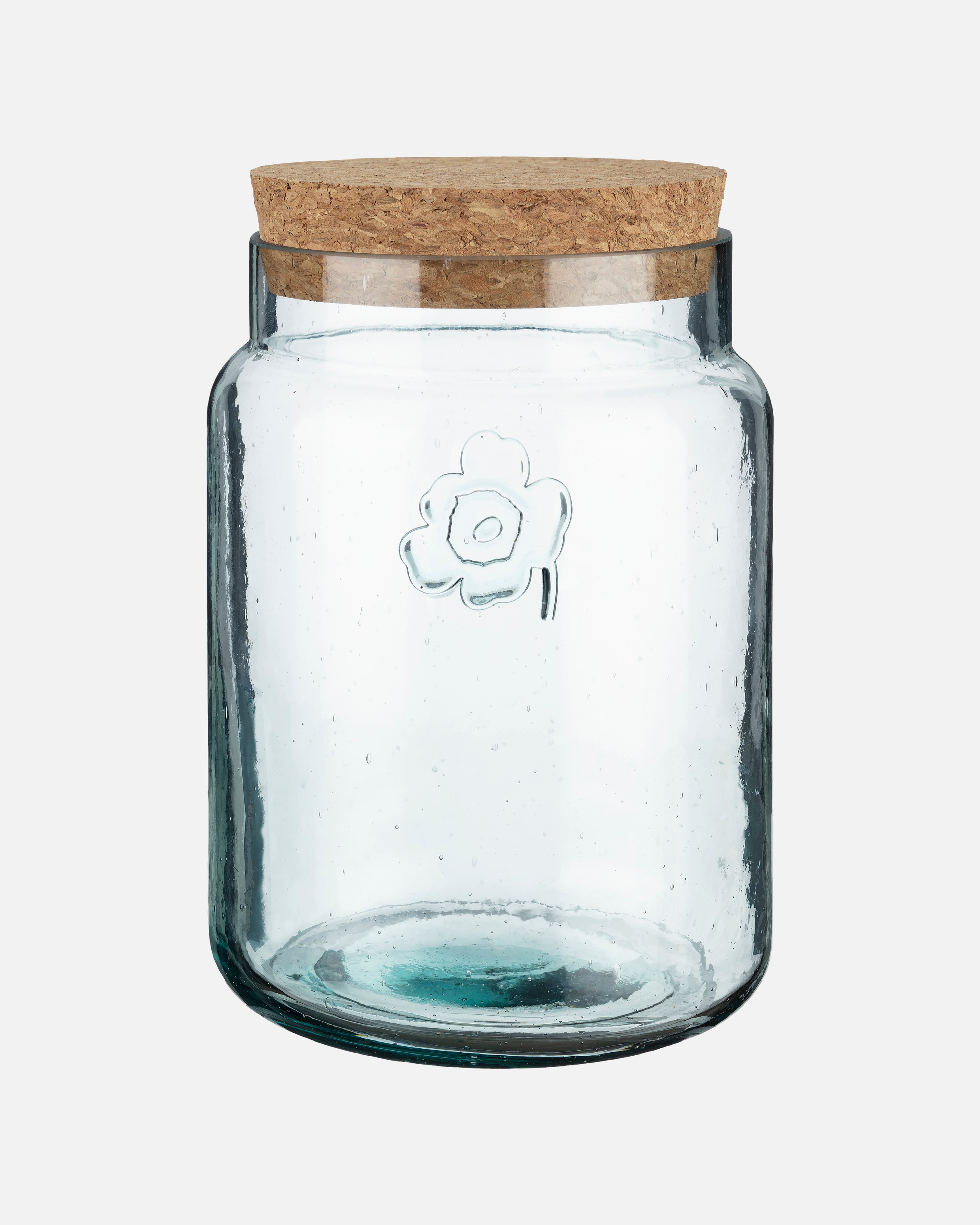 Oiva / Unikko, Jar, pale green, cork,