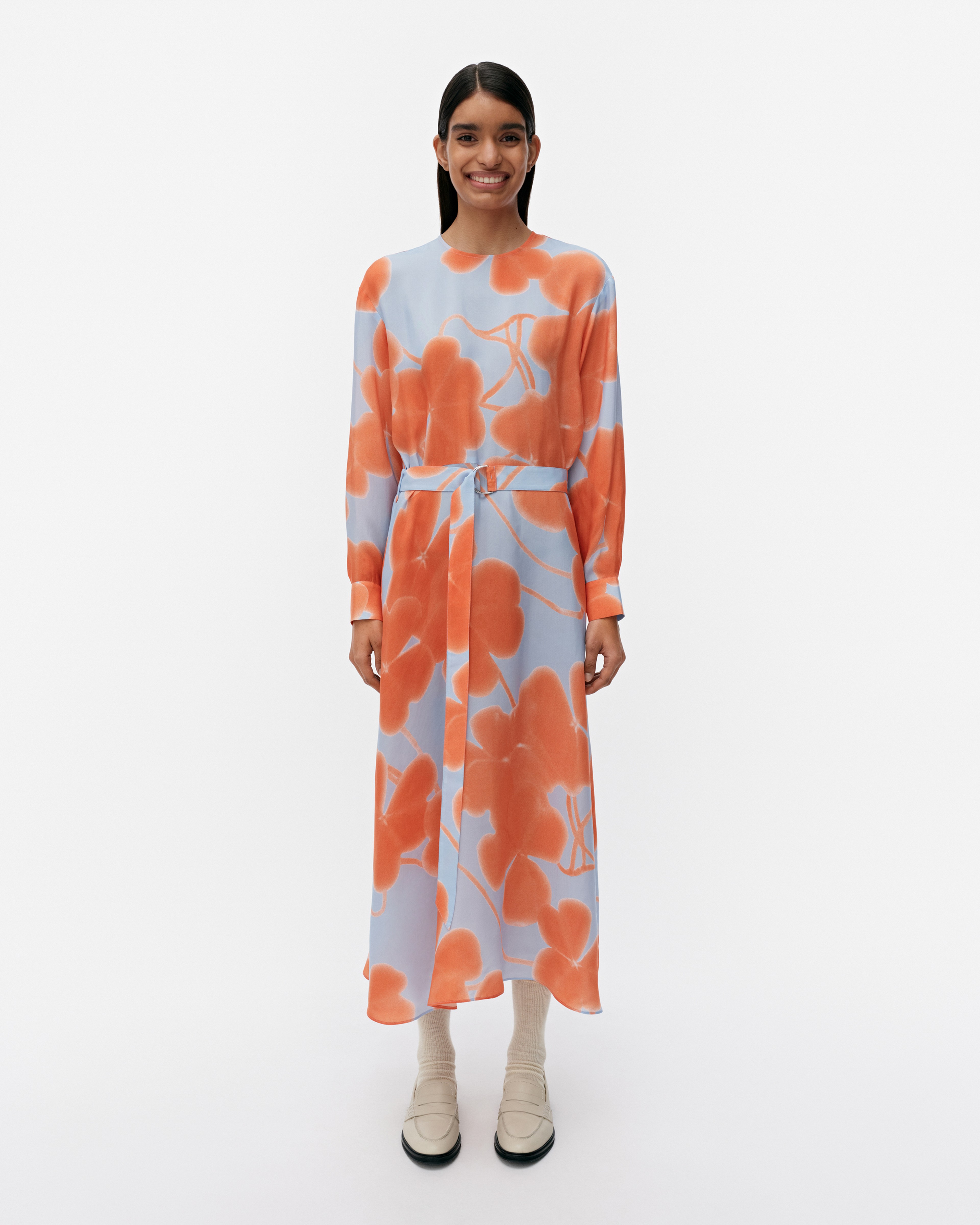 Combu Ketunleipä, Dress, light blue, orange, light pink,