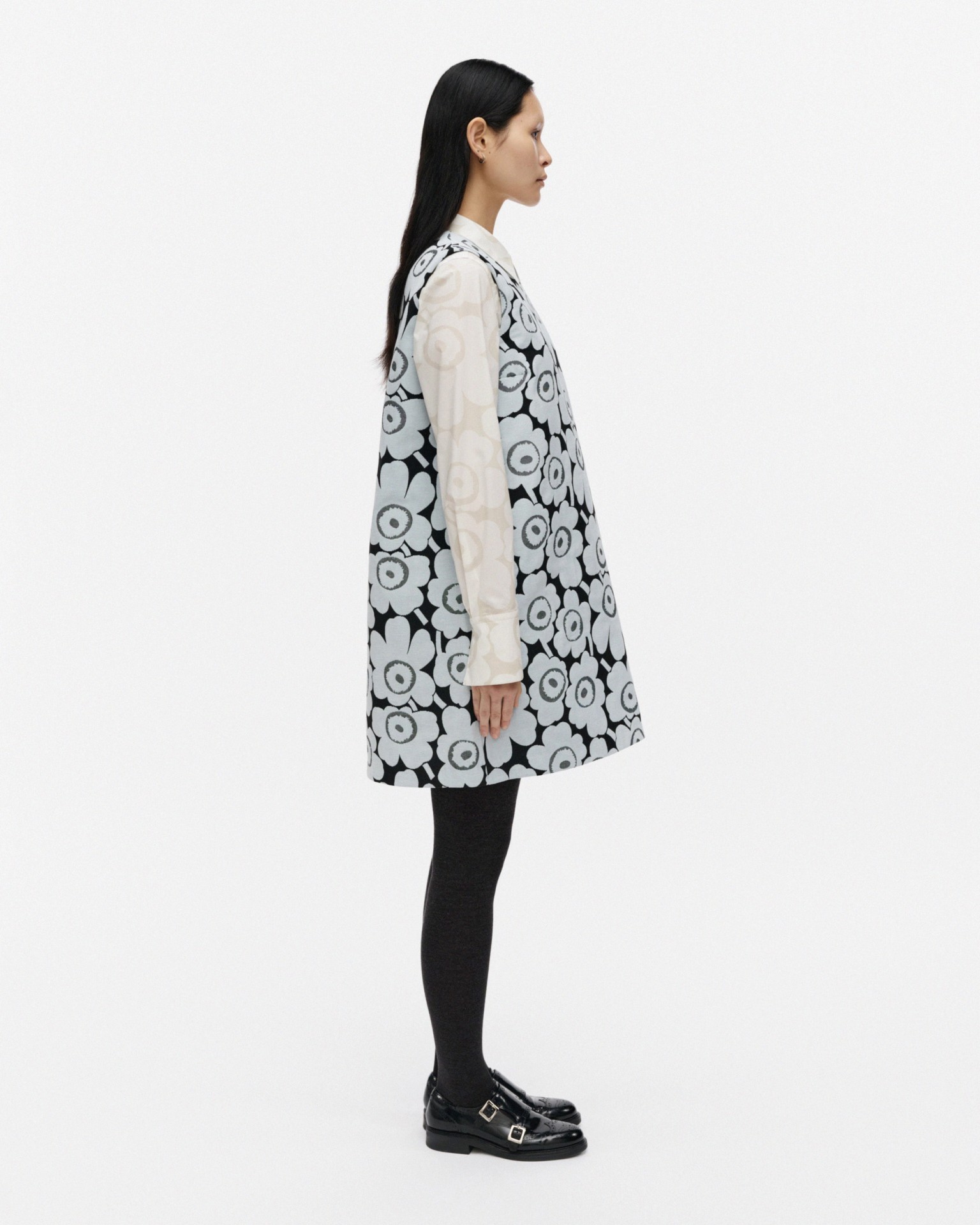 Hahmo Unikko, Marimini dress, black, light blue,