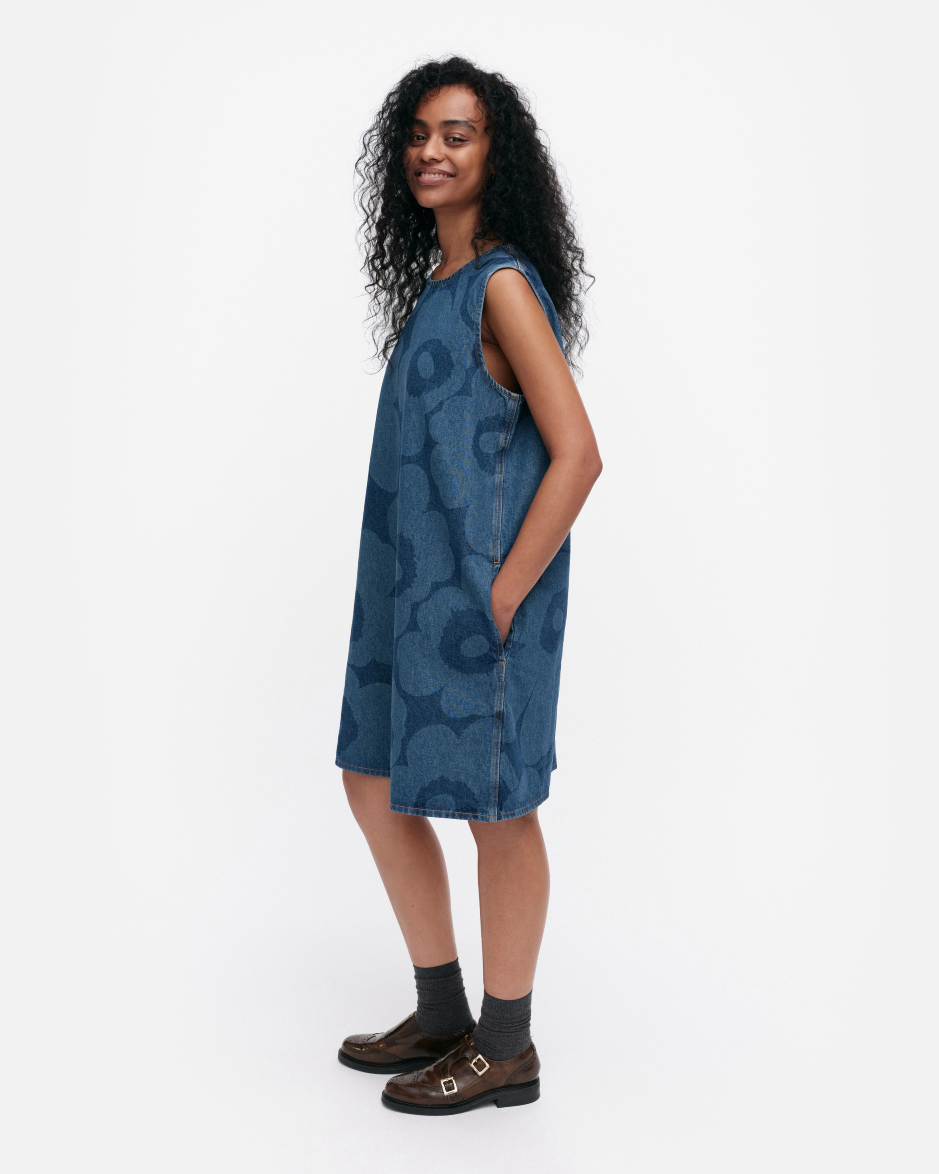Maridenim Somasti Unikko Denim-Kleid