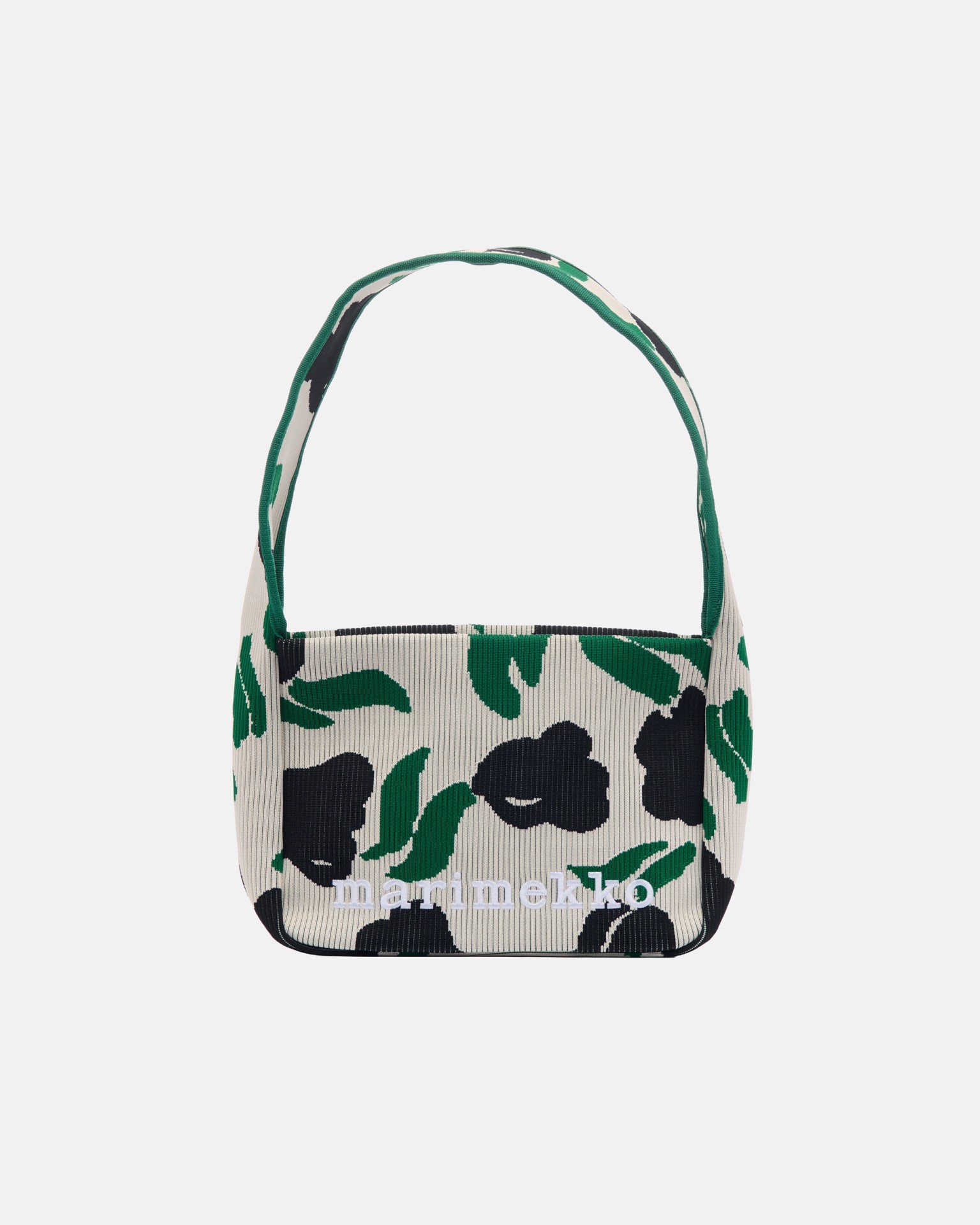 Knitted Shoulderbag Lemmitty, Shoulder bag, off white, dark green, black,