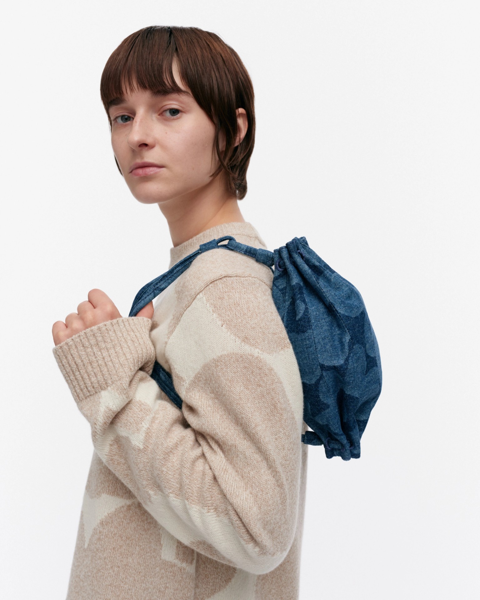 Pikku Karla Denim, Shoulderbag, mid indigo,