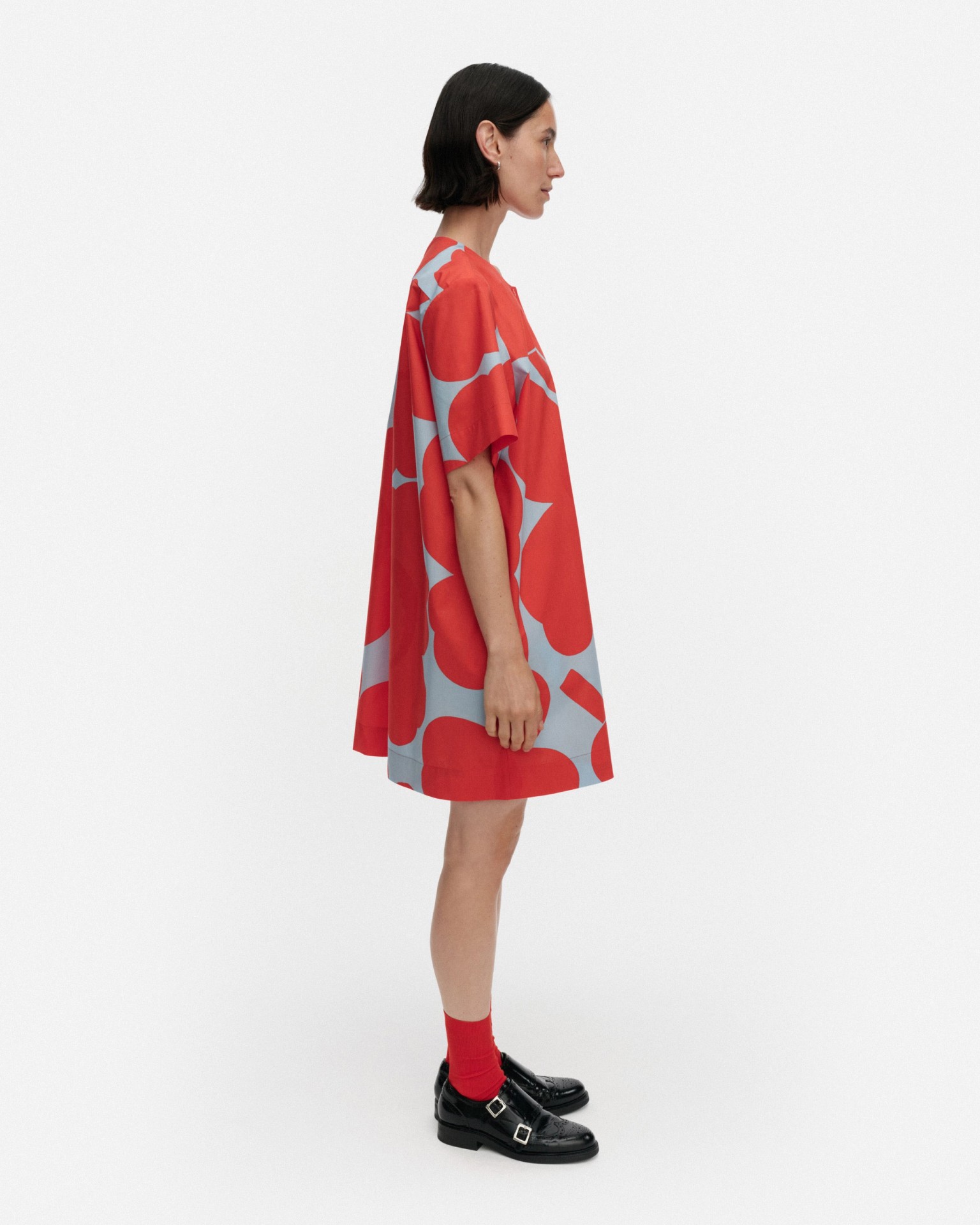 Taitavuus Unikko, Dress, red, light blue,
