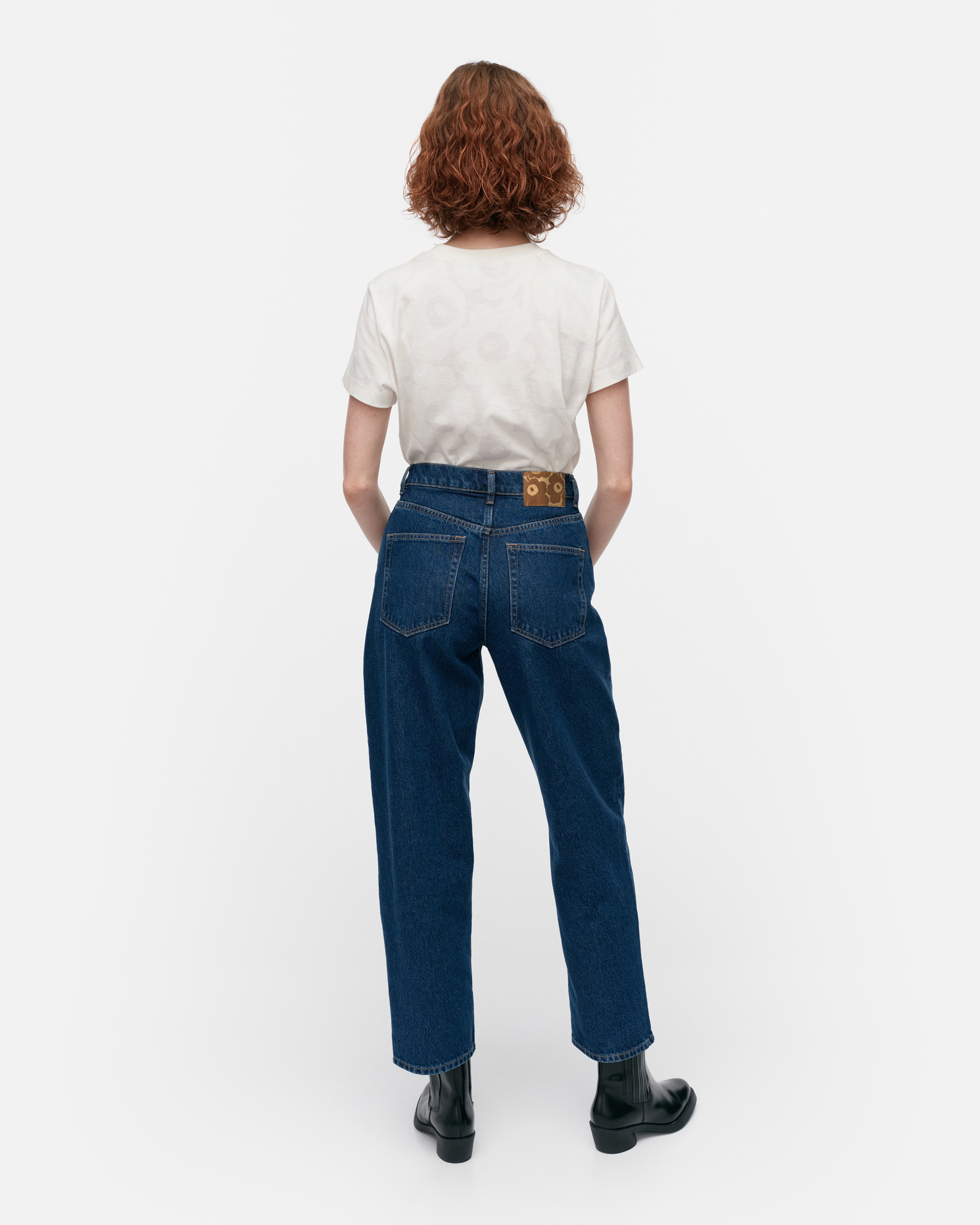 Maridenim Barrel, Jeans (lang), Mittleres Indigo,