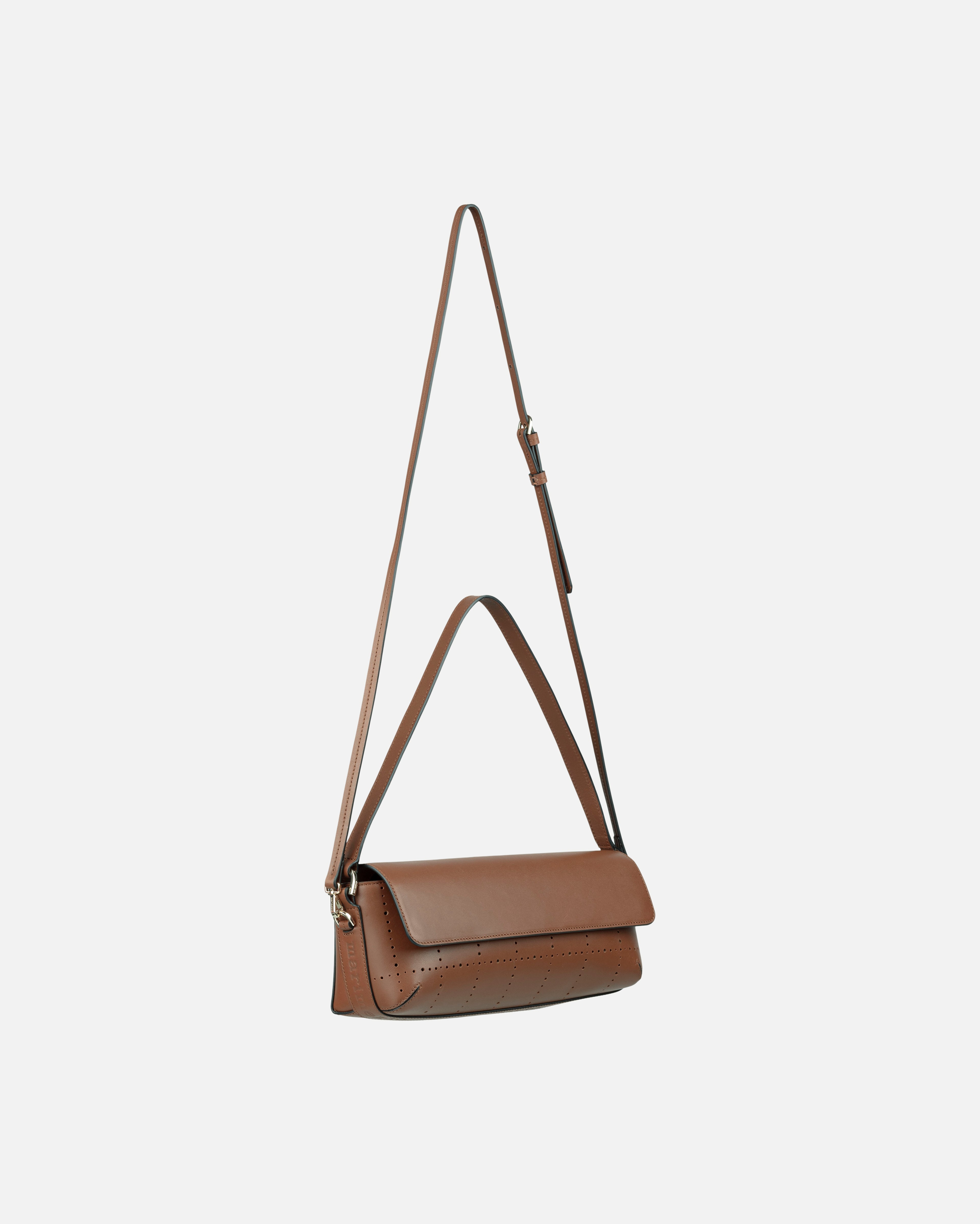 Imprint Clutch Tiiliskivi, Bag, brown,