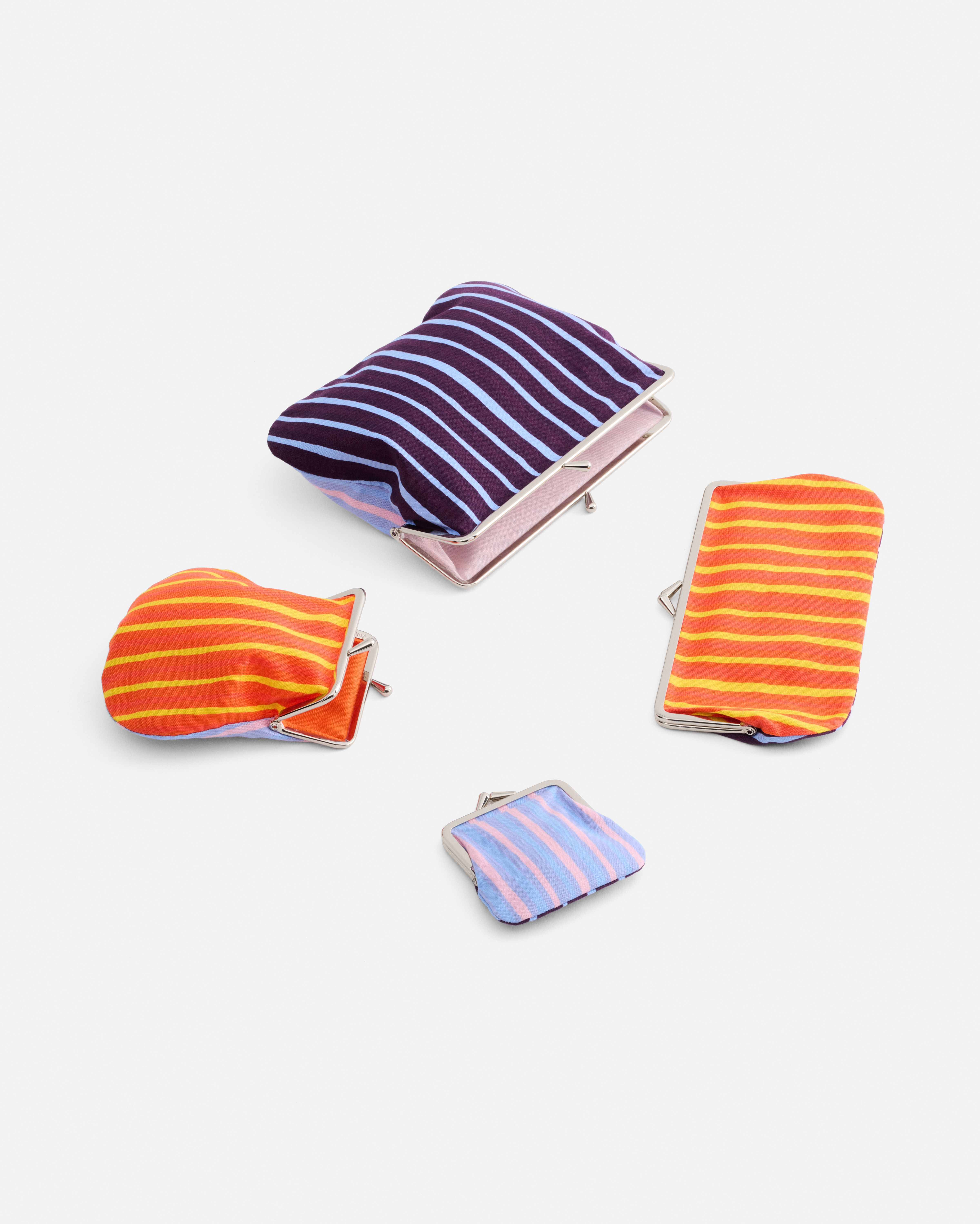 Piccolo Mini kukkaro Purse eggplant, lt.blue, pink | Marimekko