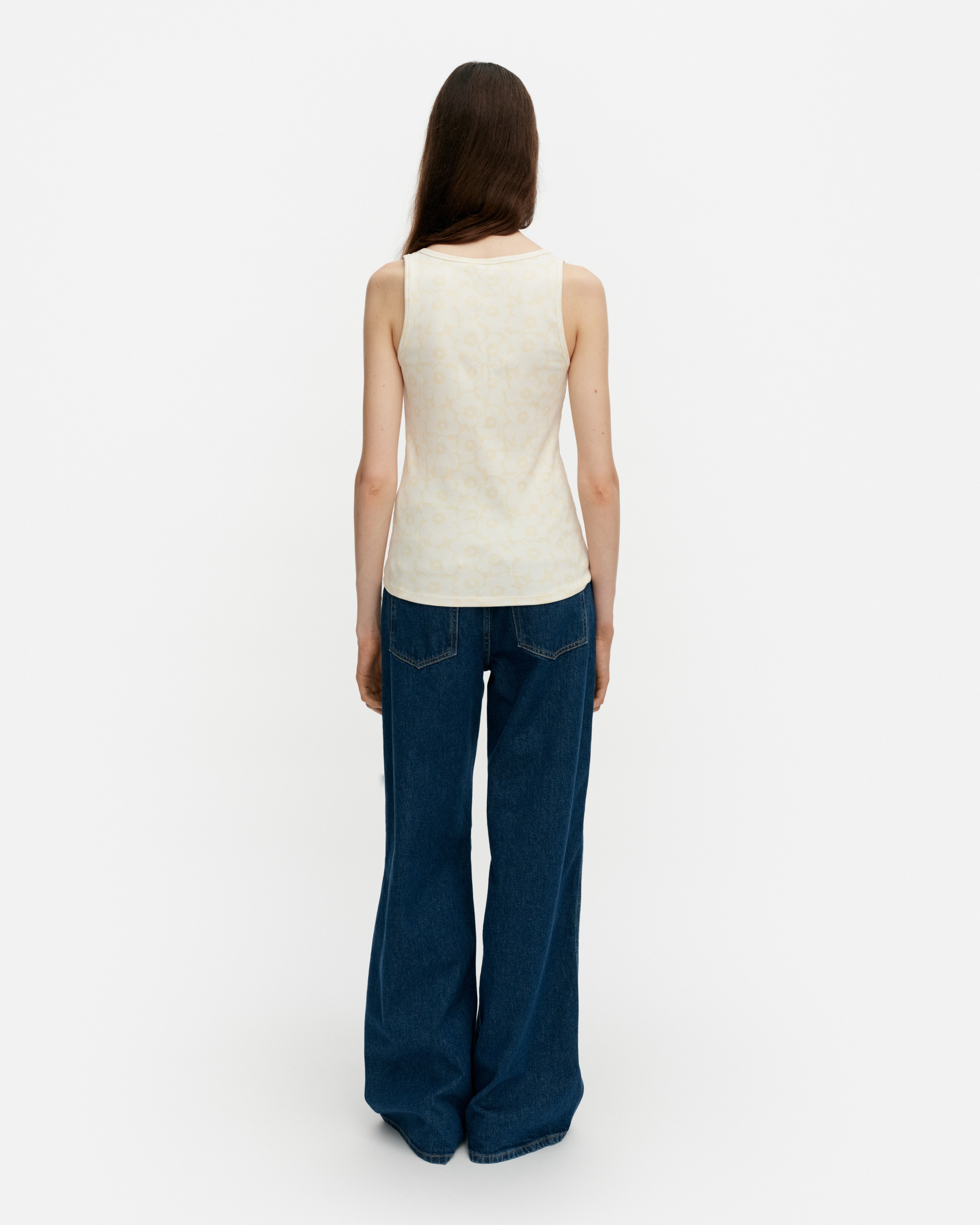 Niisiä Unikko, Tank top, off white, light beige,