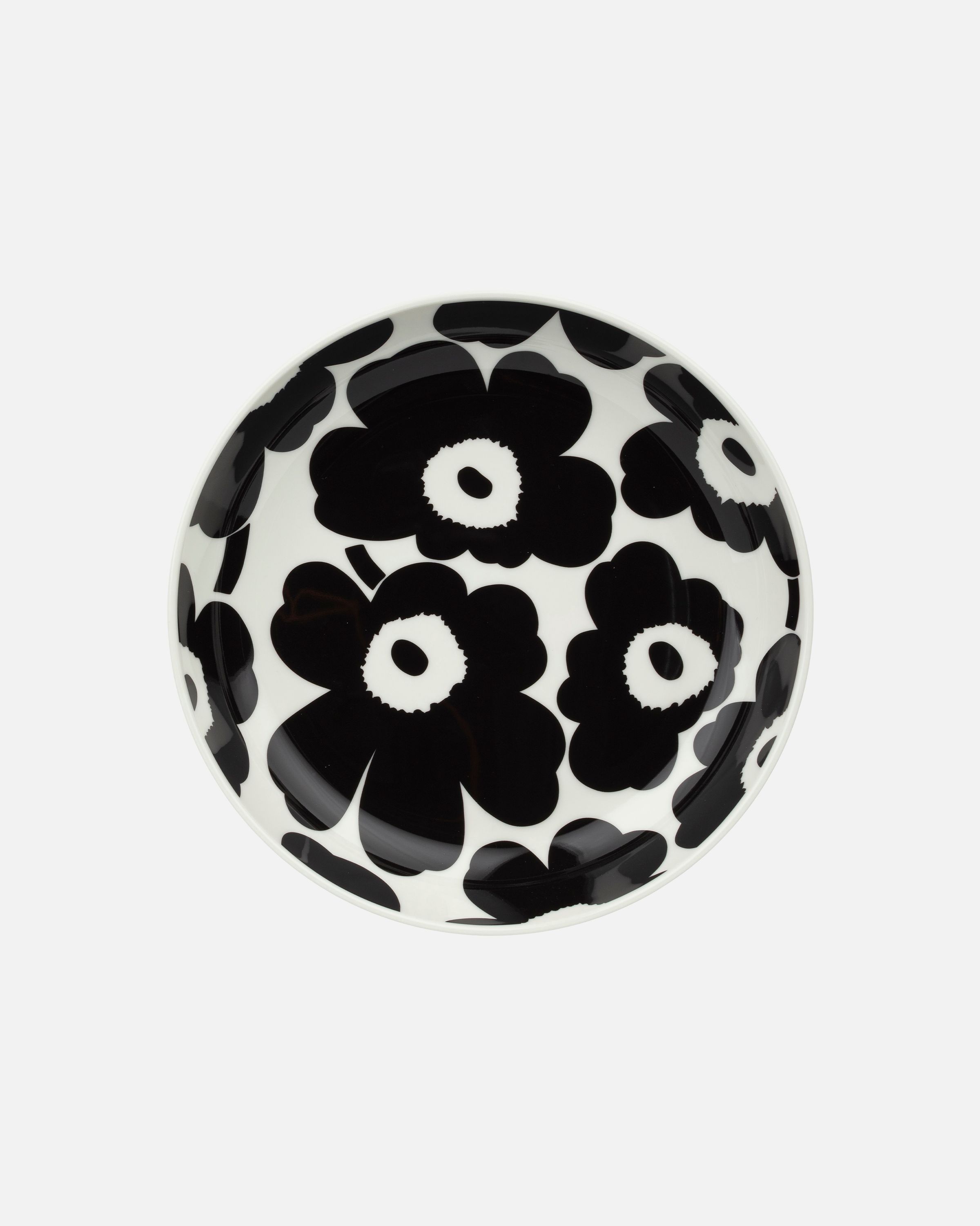 Oiva / Unikko Bowl white,black | Marimekko