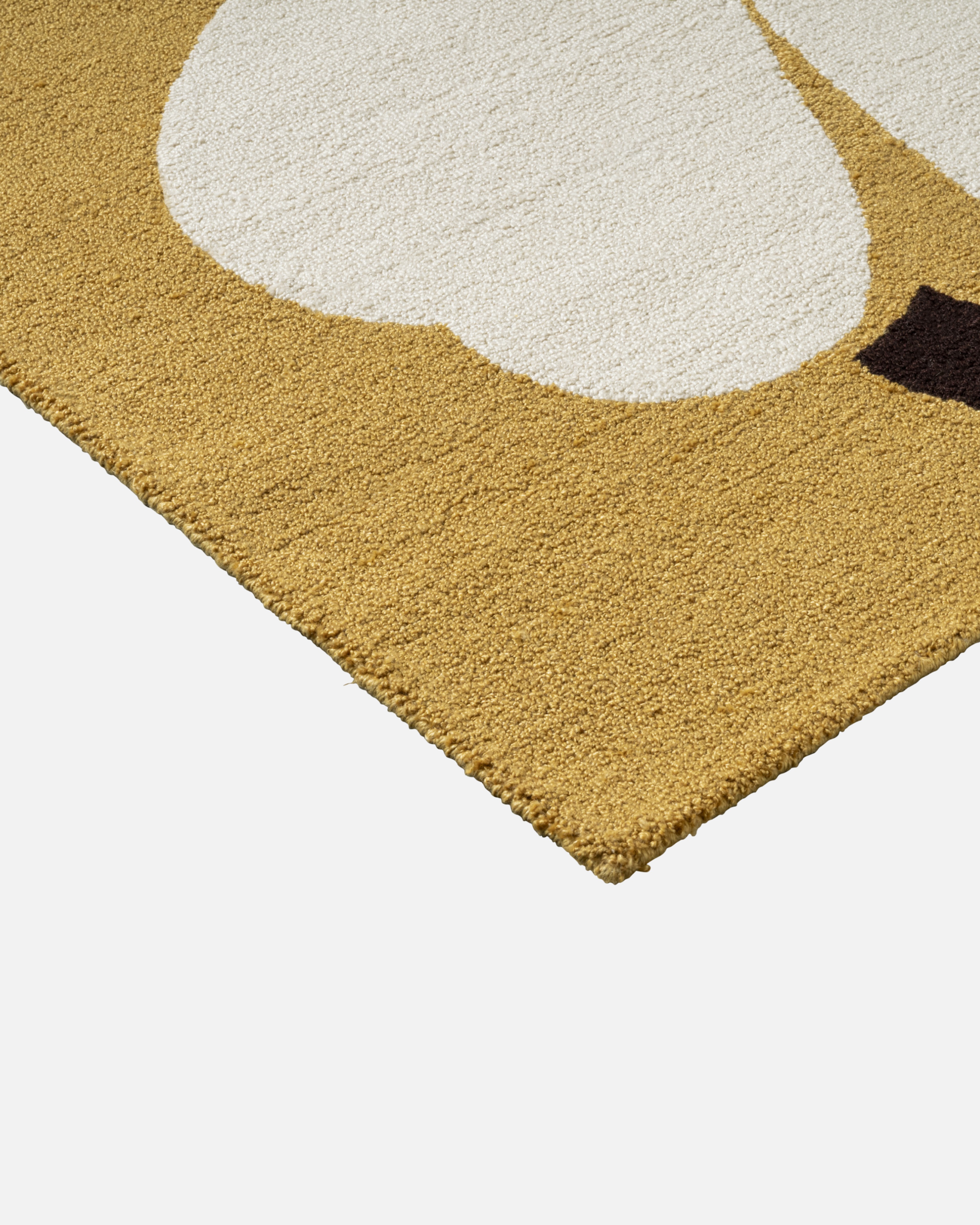 Unikko Outdoor, Rug 140 x 200 cm, caramel, off white,warm orange,