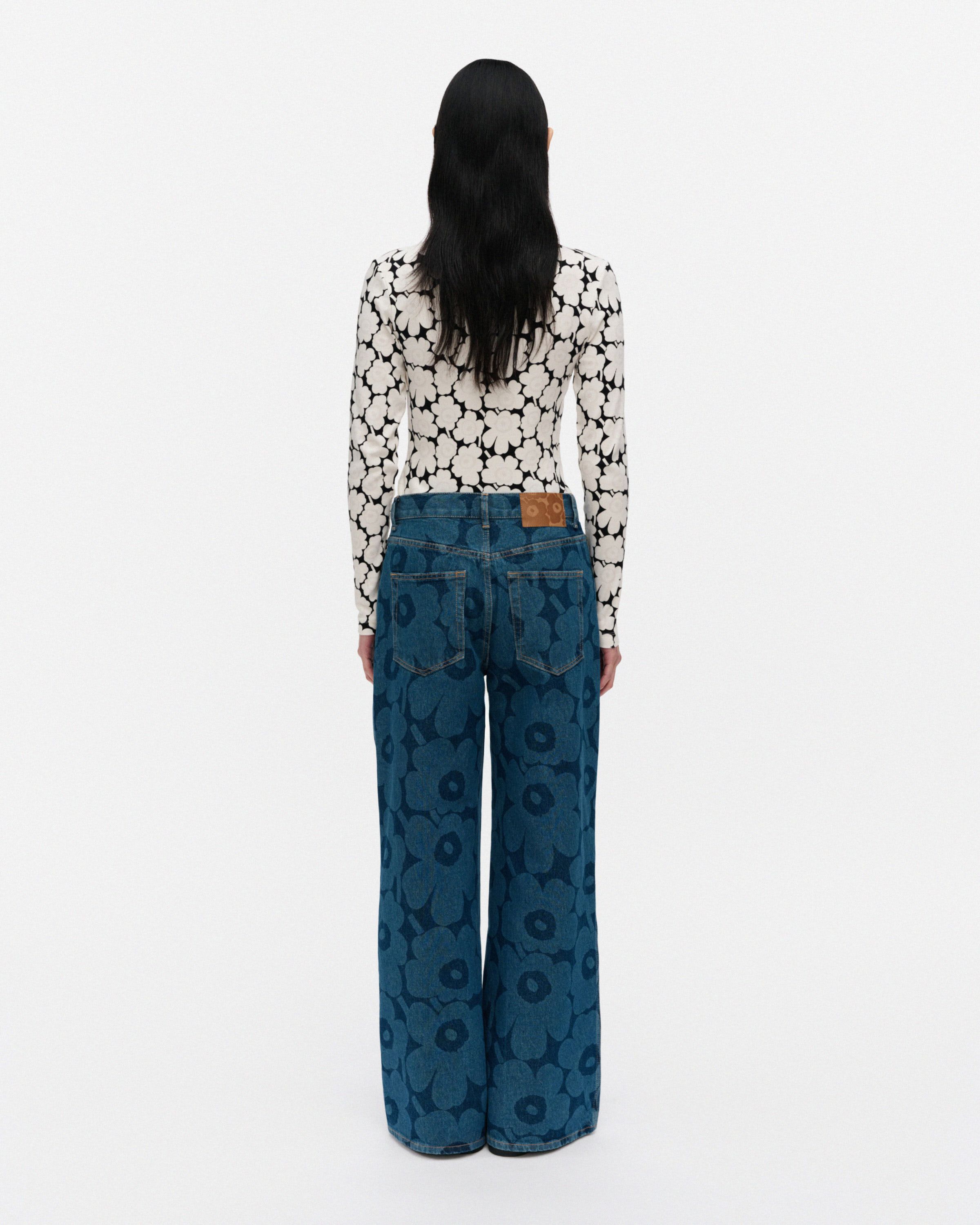 Maridenim Wide Unikko Jeans | Marimekko
