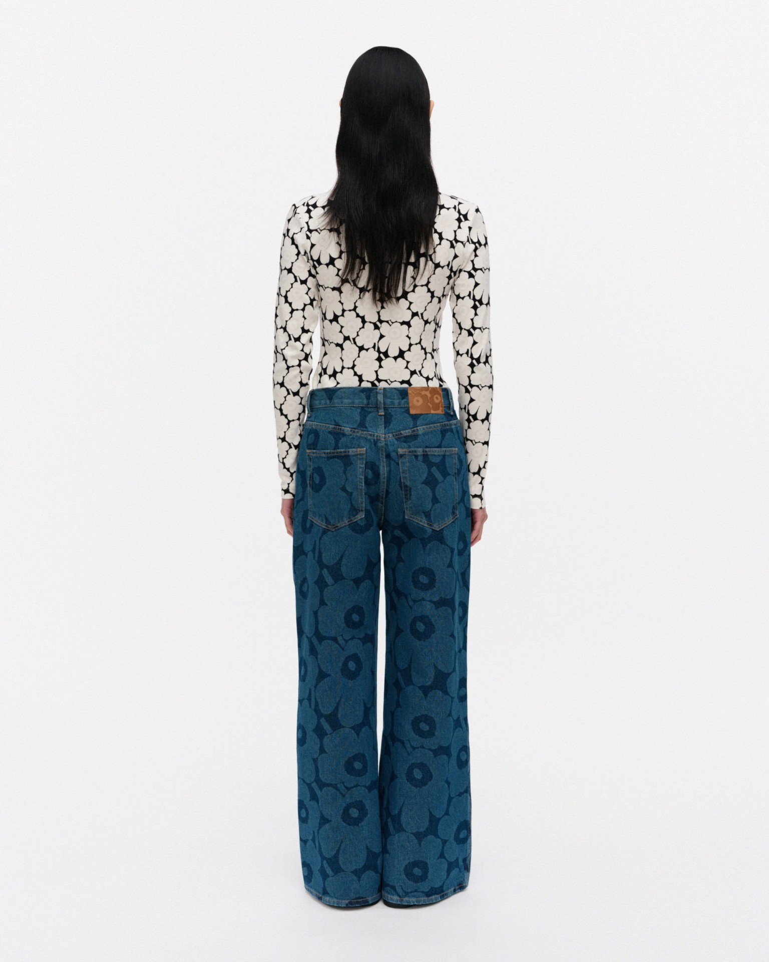 Maridenim Wide Unikko, Jeans, mid indigo,