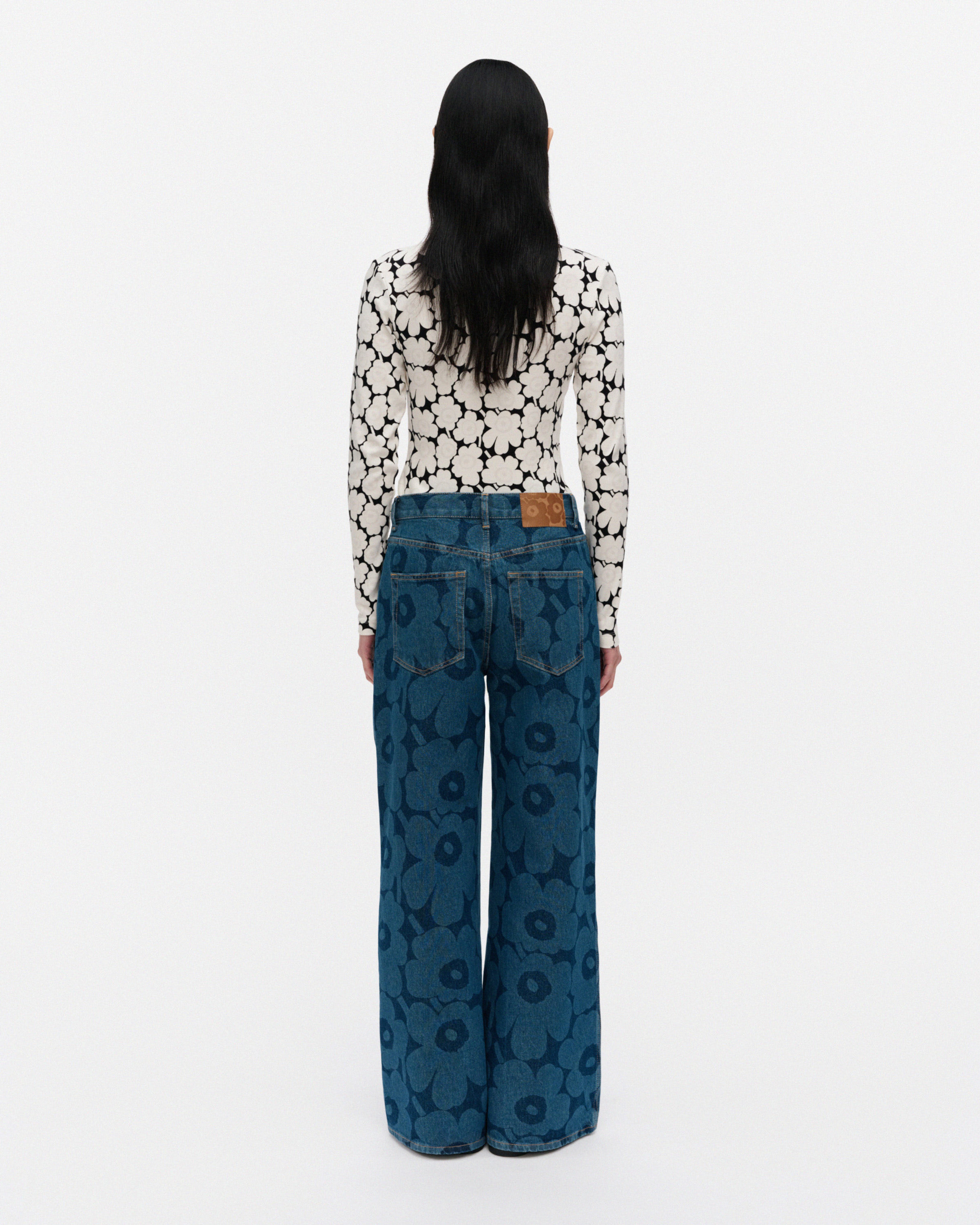 Maridenim Wide Unikko, Jeans, mid indigo,