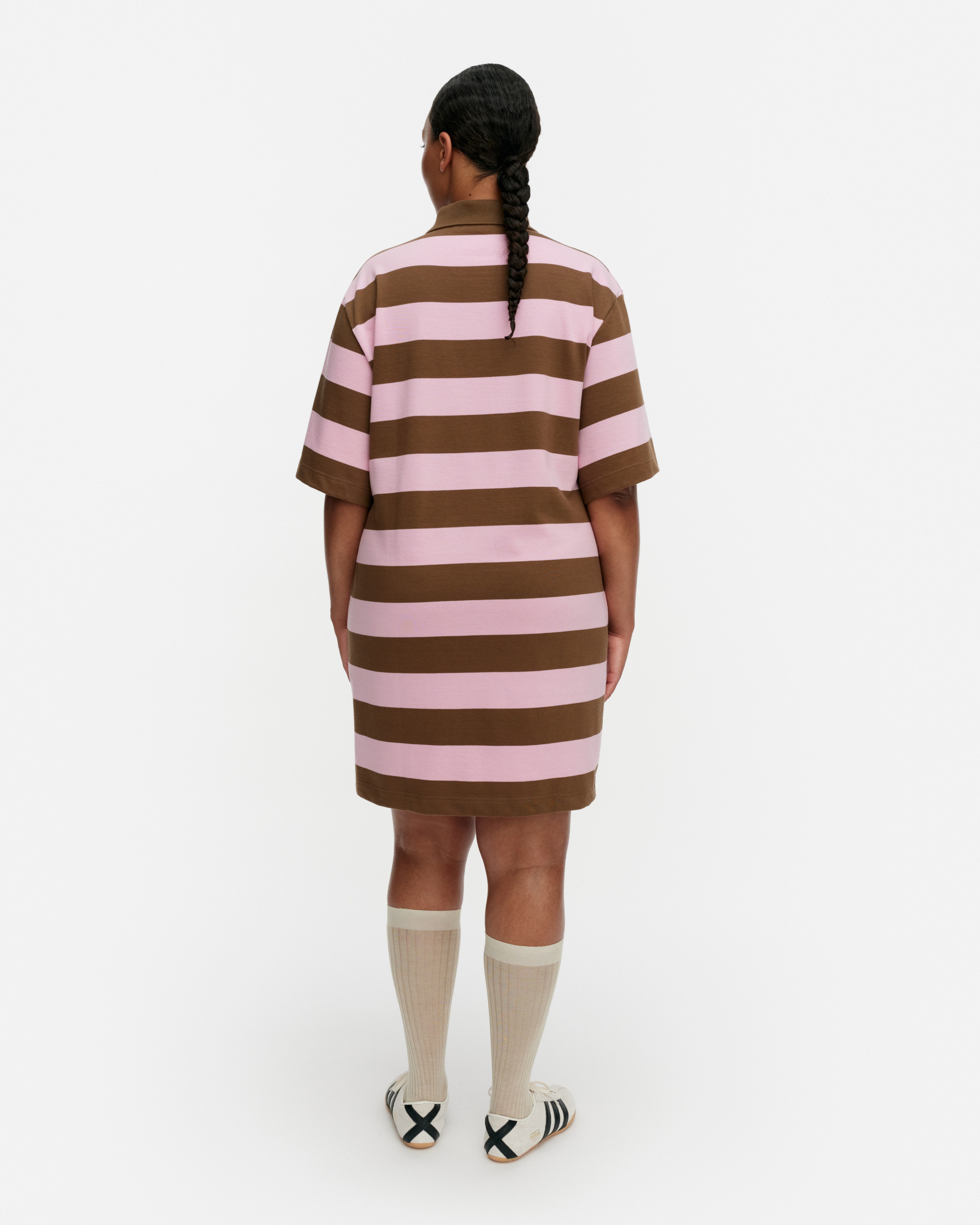 Sekoitus, Tunika, pinkki, ruskea,