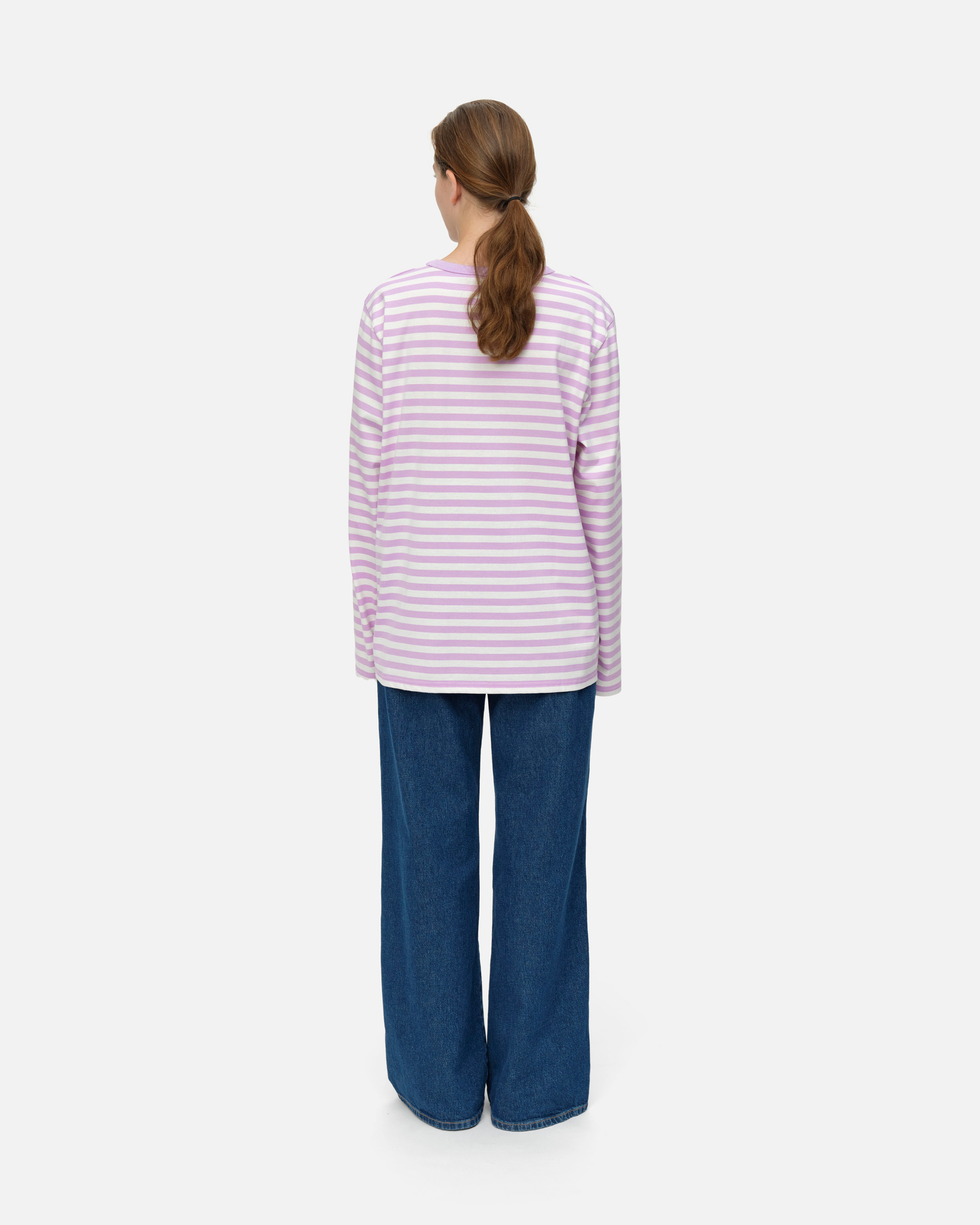 Tasaraita Unisex Trikoopaita