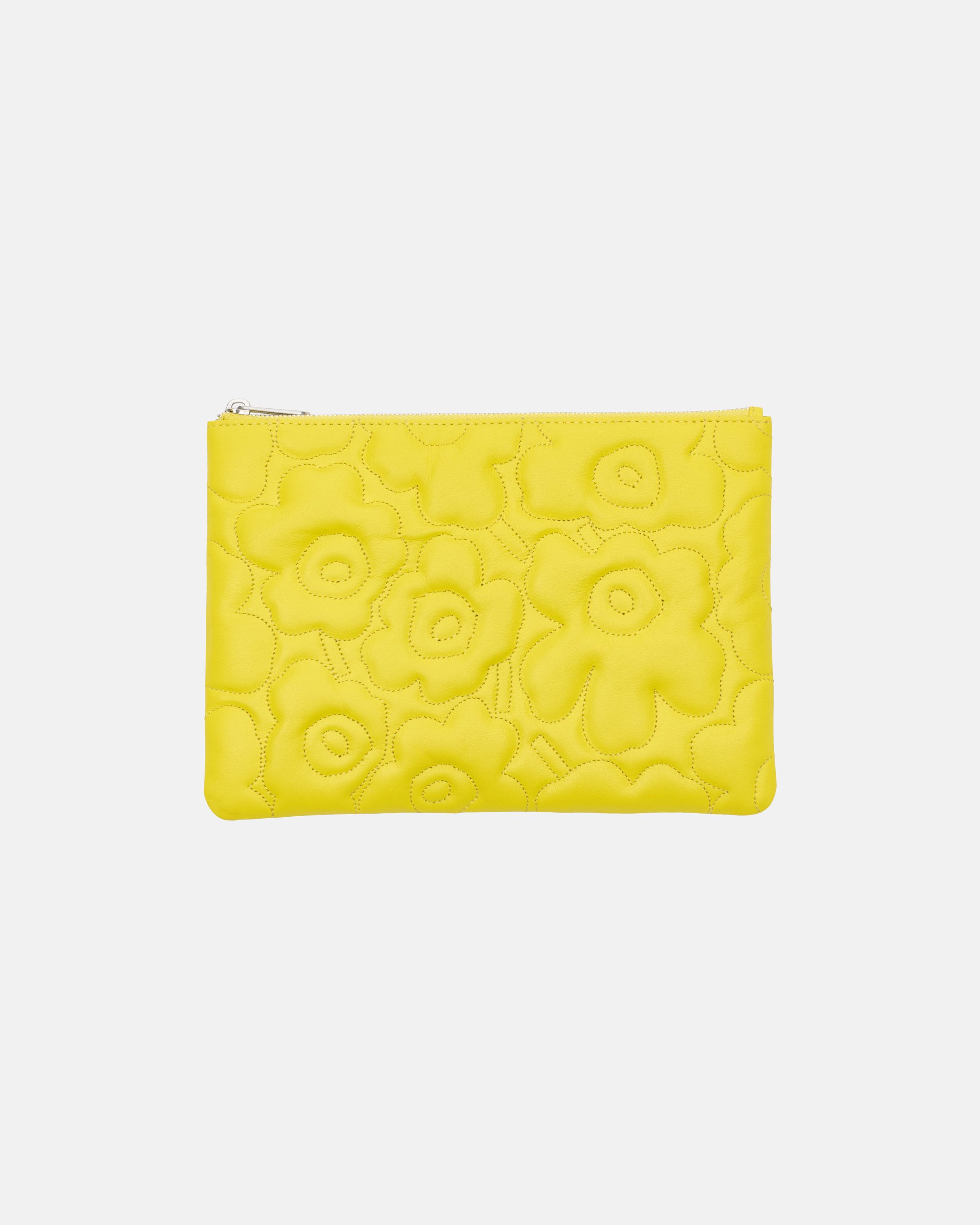 Pouch Bag Unikko Bag yellow | Marimekko