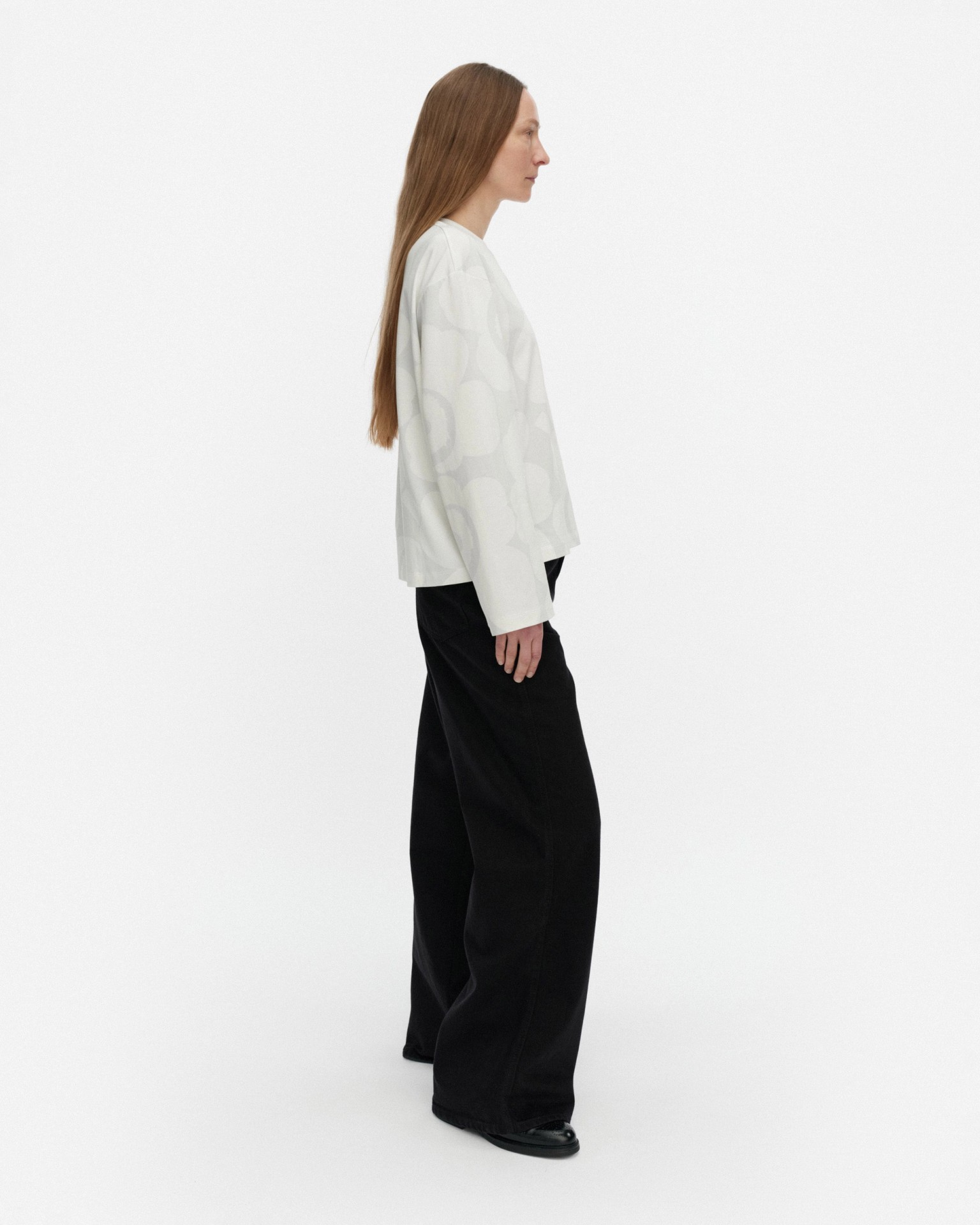 Valkea Unikko, Jersey shirt, white, light grey,