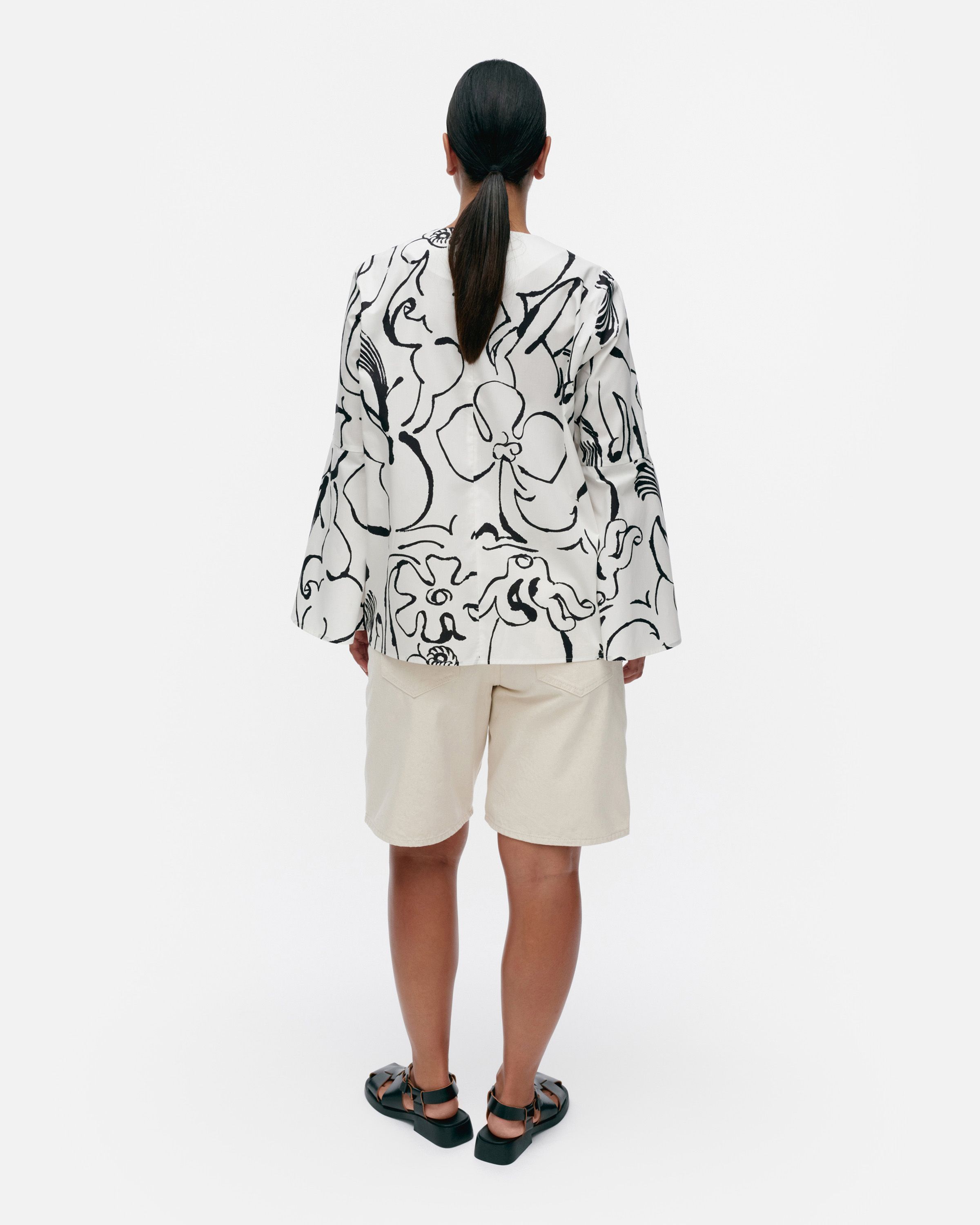 マリメッコ Marimekko Pelargoni Baluns blouse Pelargoni Baluns Blouse | Marimekko