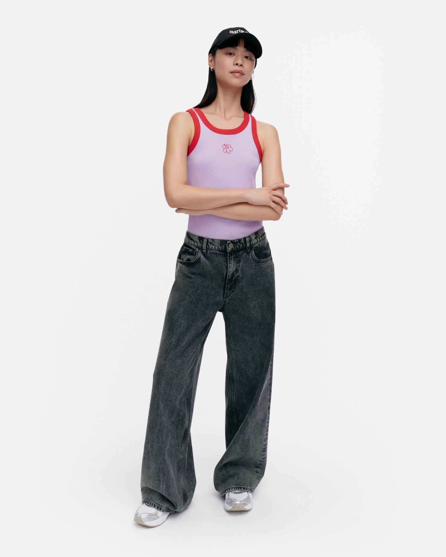 Surrea Piirto Unikko Placement, Kioski top, lilac, red,