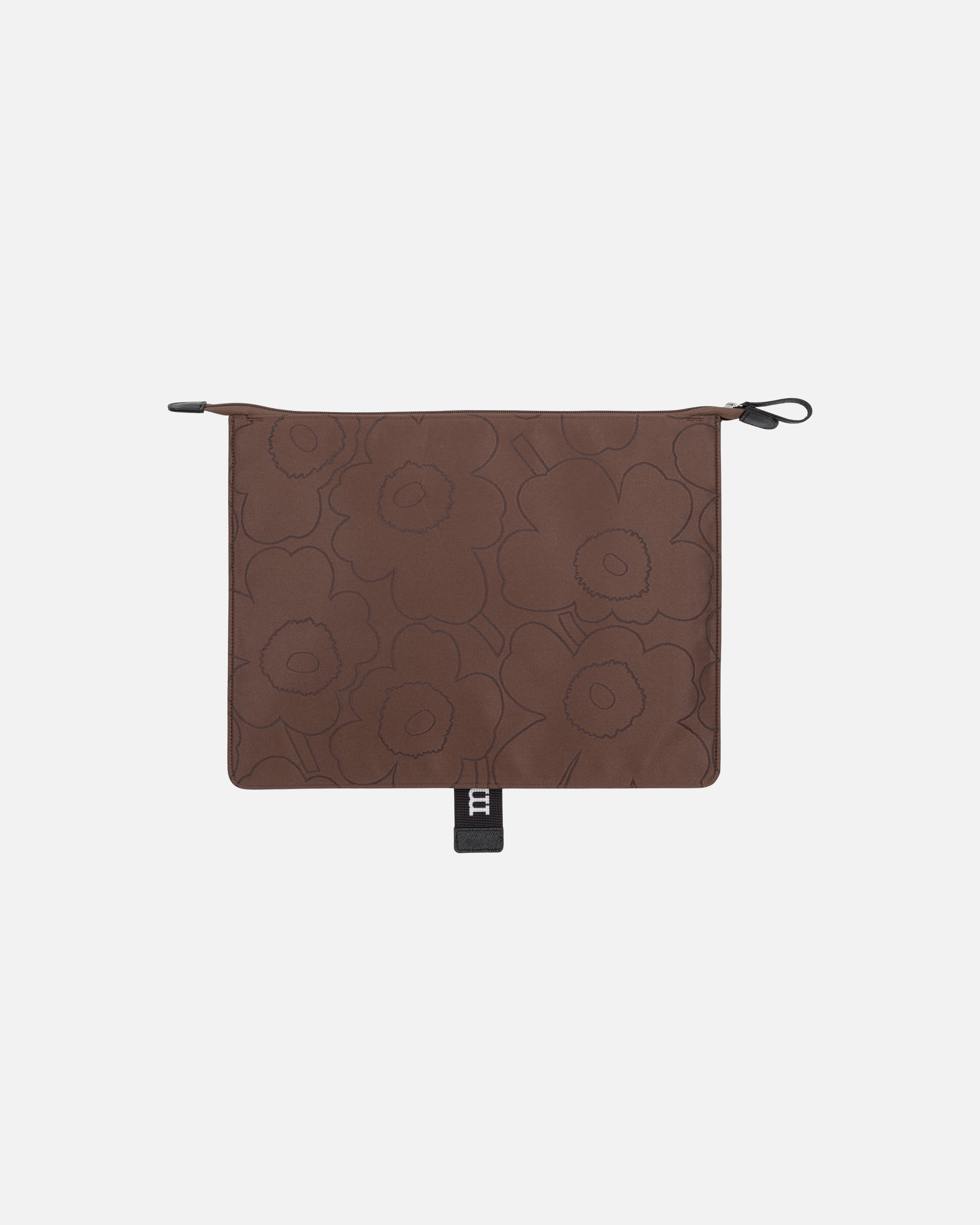 Sleeve 15" Piirto Unikko, Laptop sleeve, brown, black,