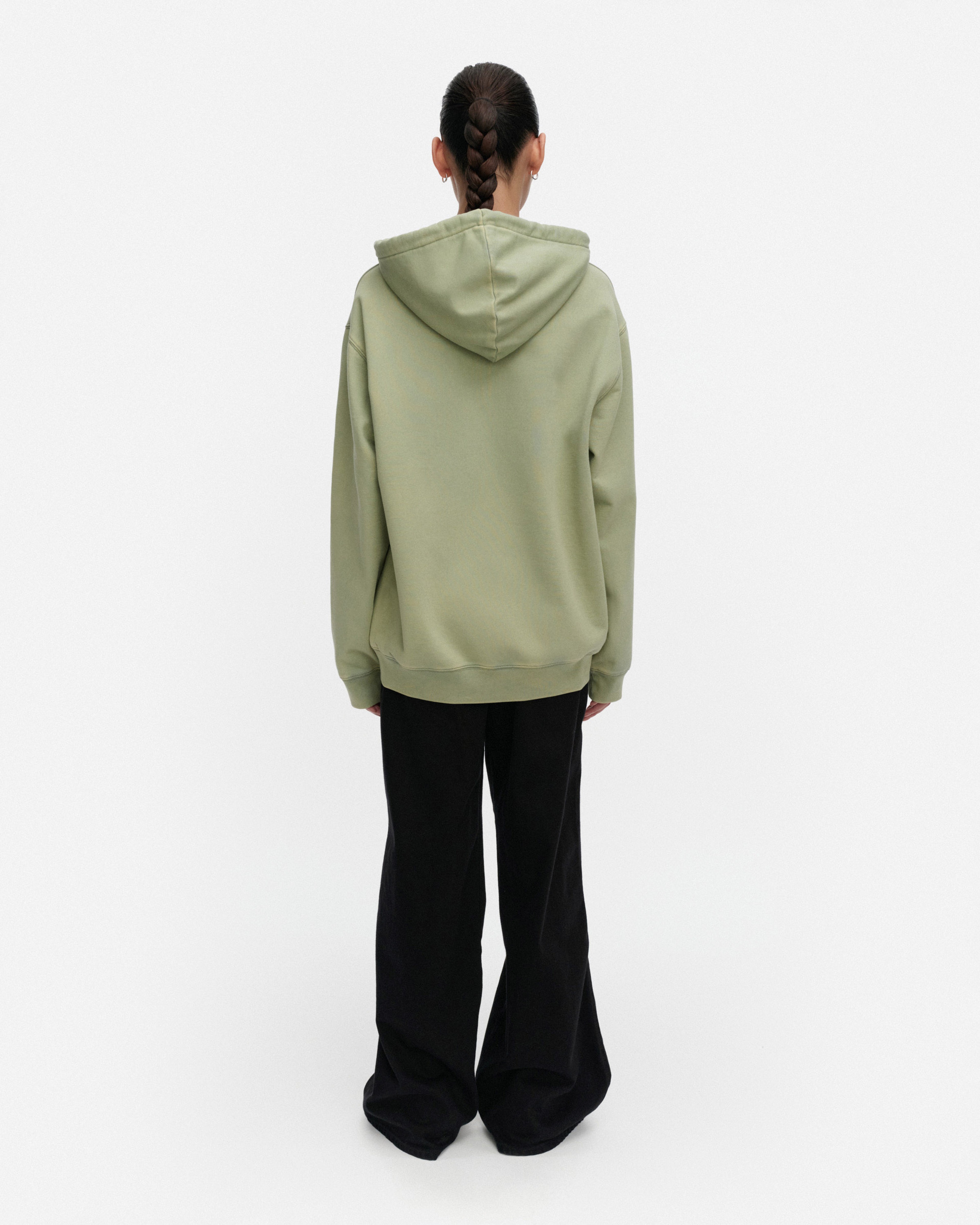 Sanoma Unikko Placement, Kioski hoodie, light green, light mint green,